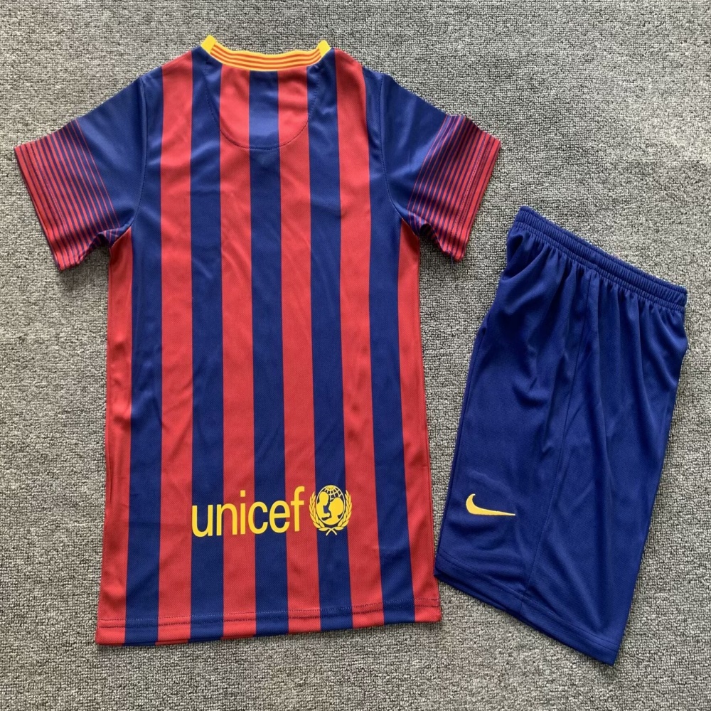 13/14 Barcelona Home Retro Kids Jersey - leoleo123123