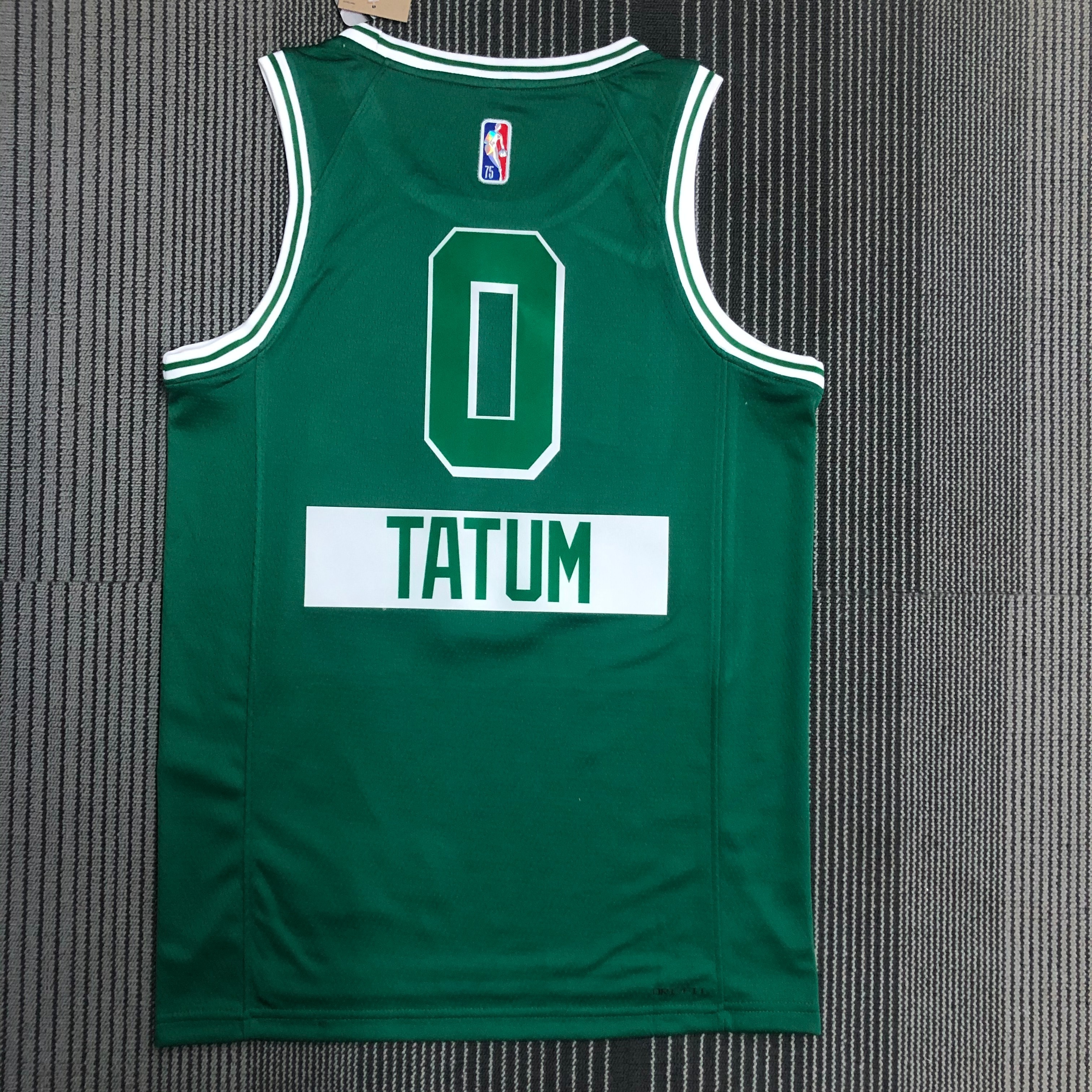 NBA Season 2022 Boston Celtics Green #0 TATUM Jersey High Quality Name and Number Print - leoleo123123