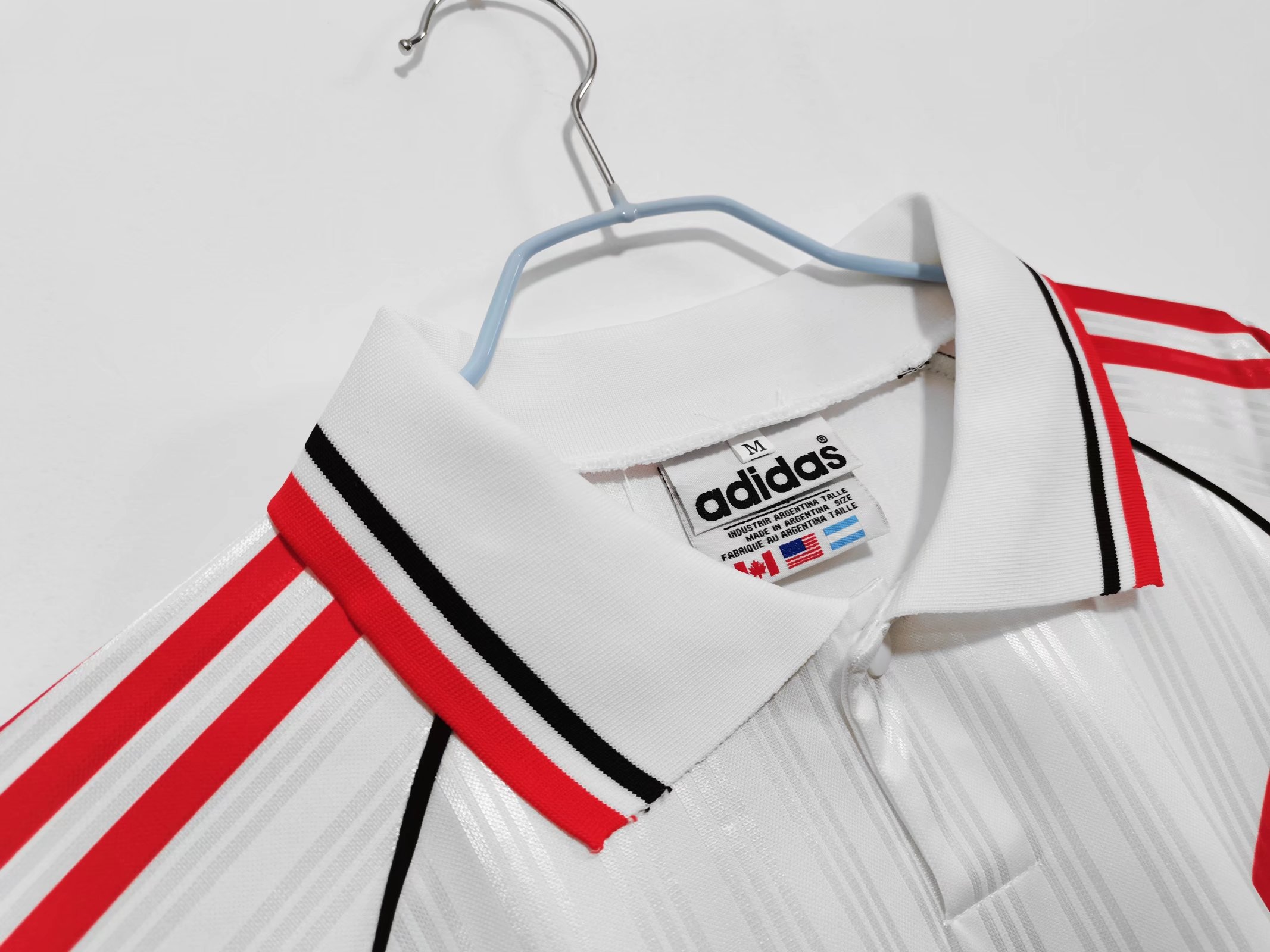 95/96 River Plate Home Retro Jersey - leoleo123123