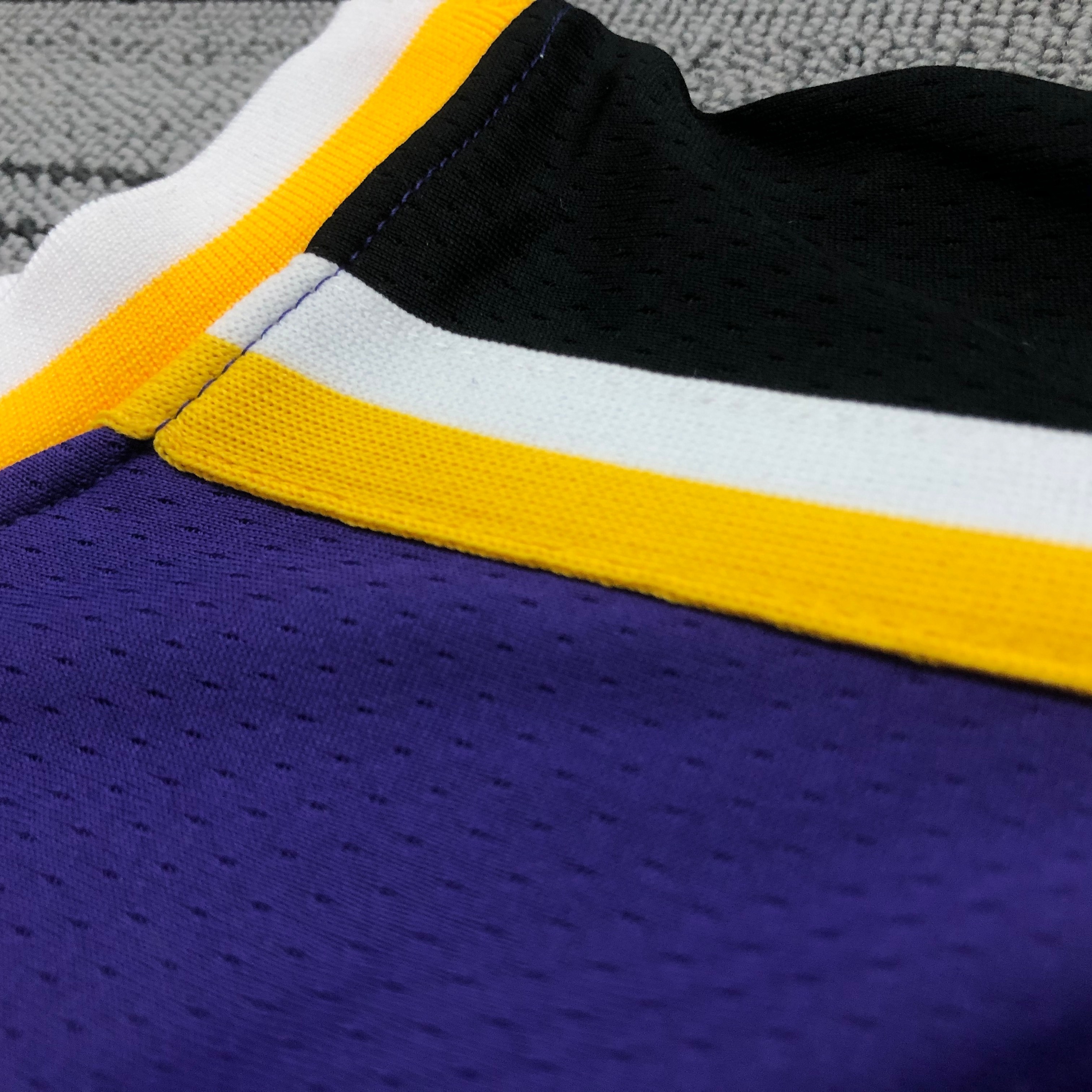 NBA Men Los Angeles Lakers Retro Purple #0 WESTBROOK Round Neck Jersey High Quality Name and Number Print - leoleo123123