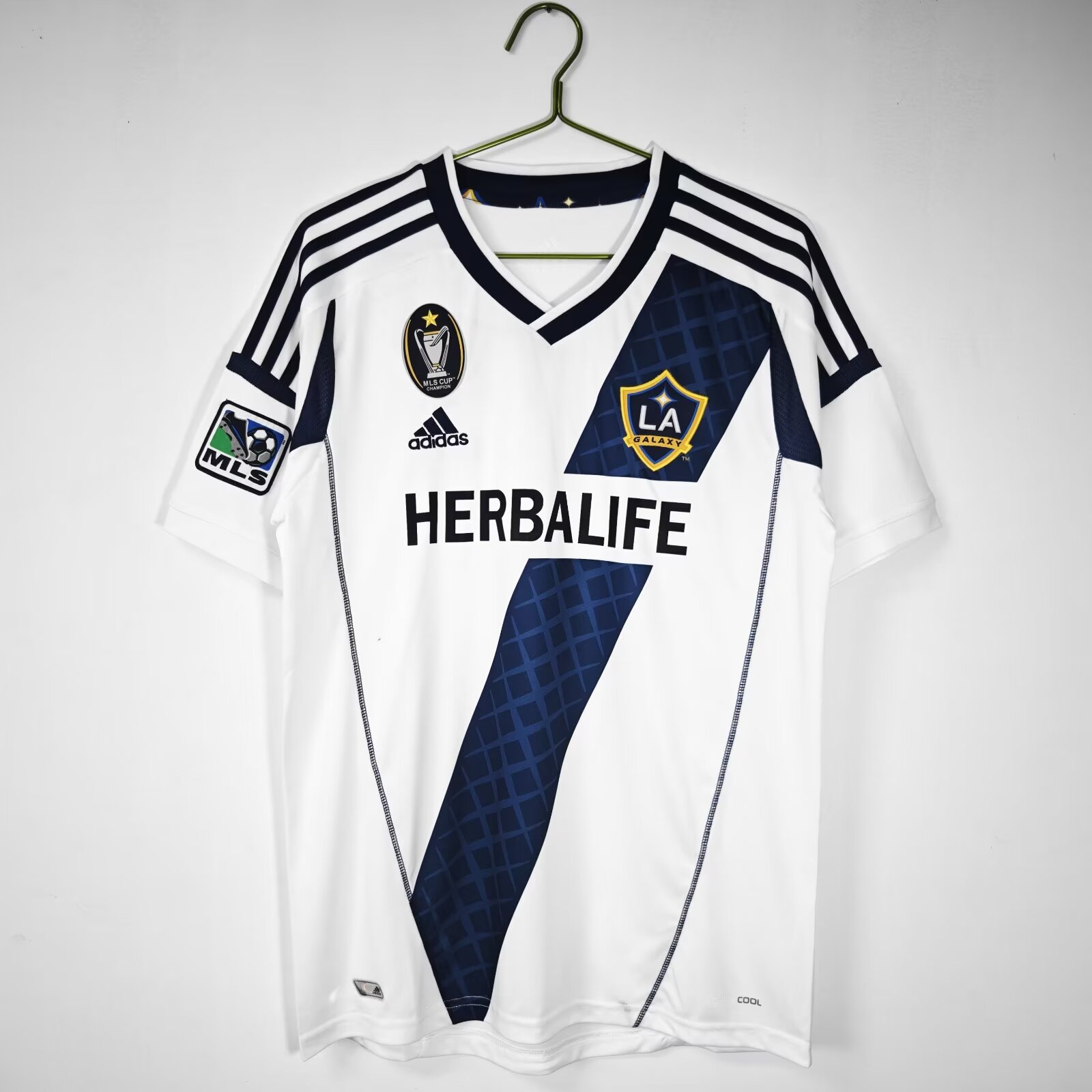 2012 LA Galaxy Home Retro Jersey Fans Version - leoleo123123