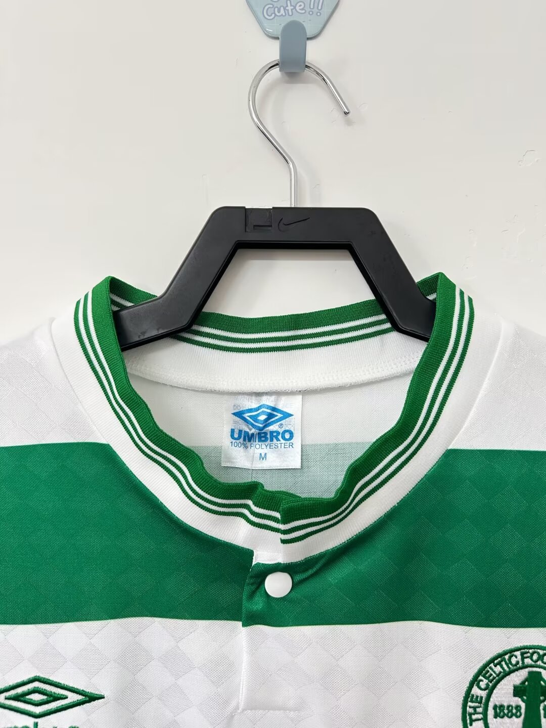 87/88 Celtic Home Retro Jersey - leoleo123123