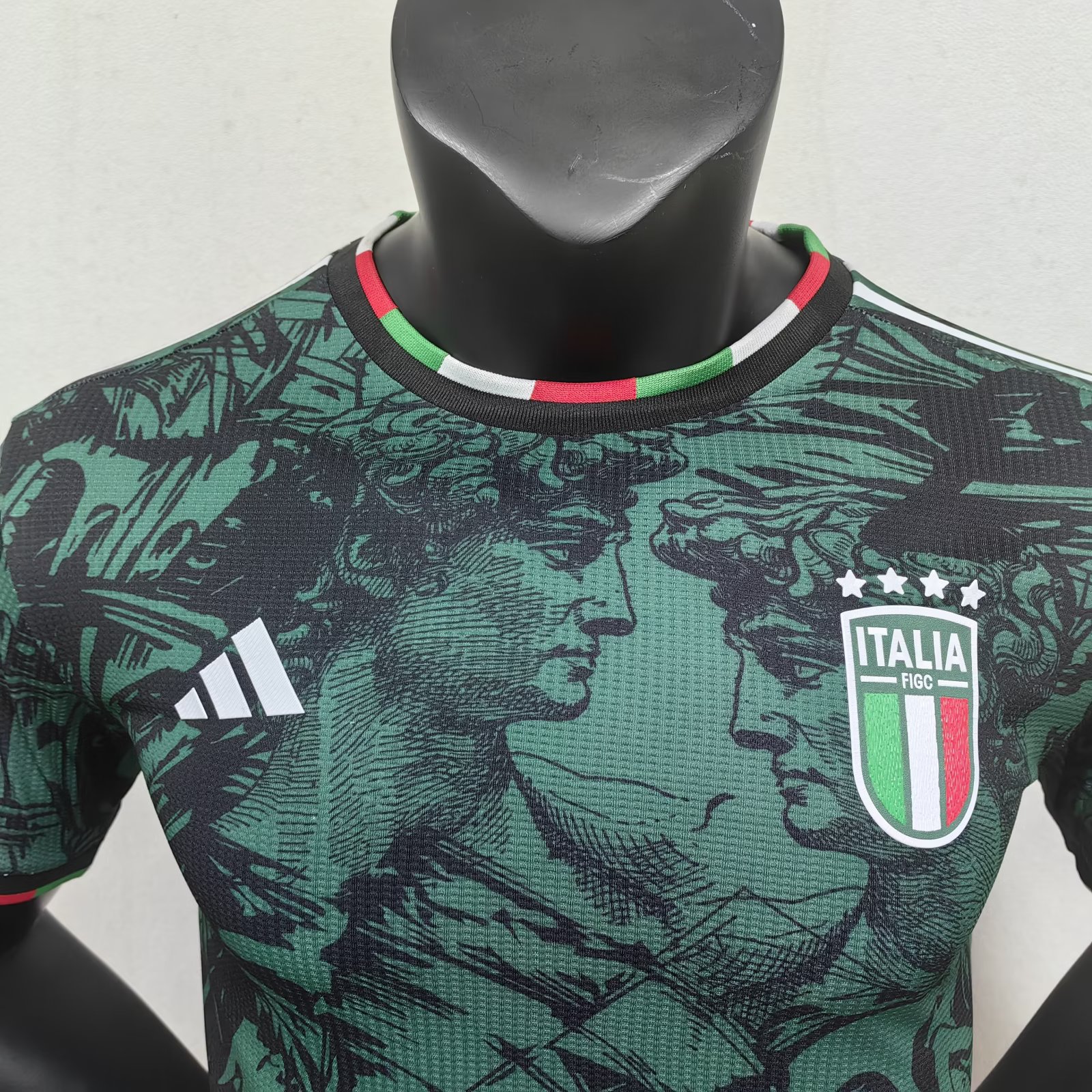 23/24 Italy Green Soccer Jersey Player Version 1:1 Quality - leoleo123123