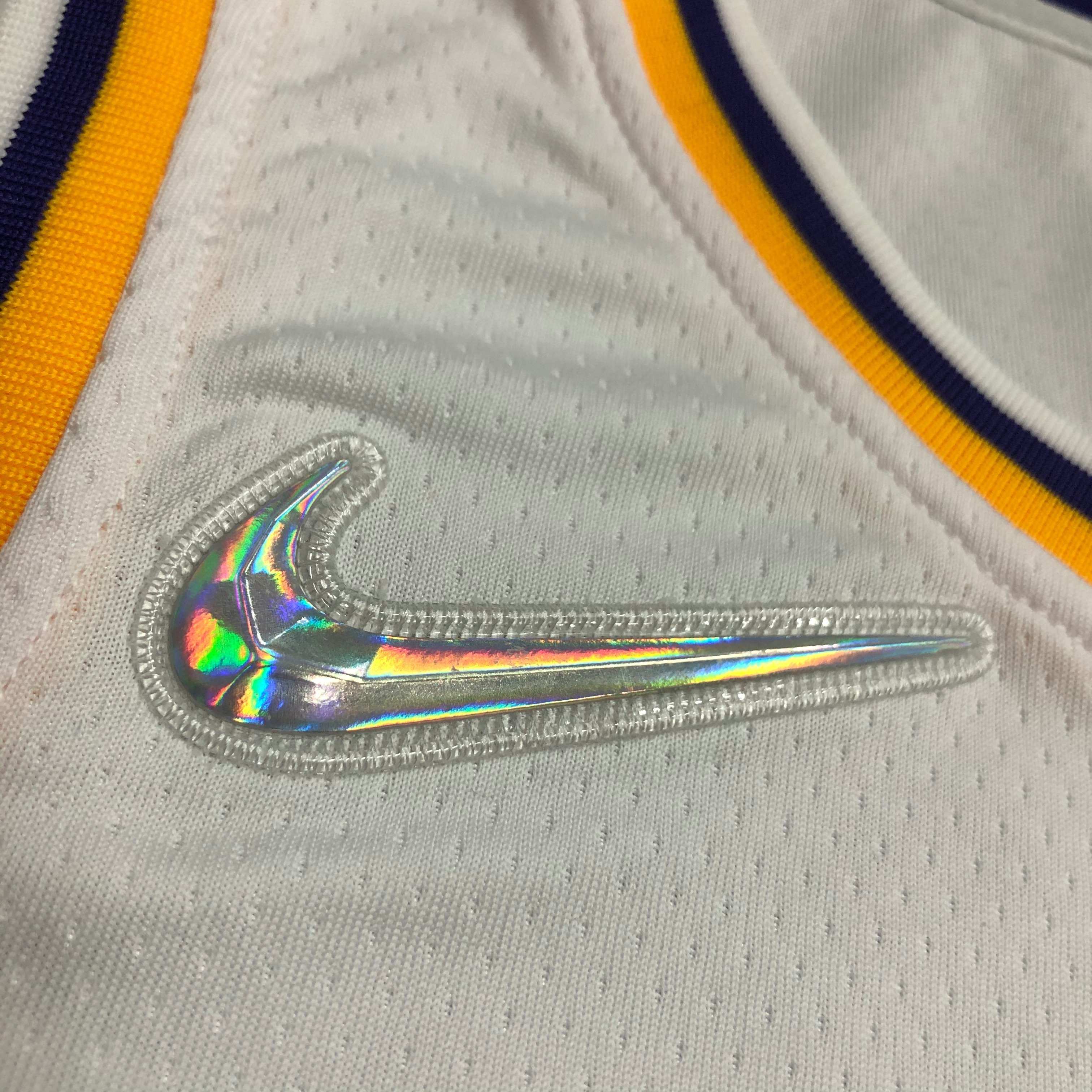 NBA 75th Anniversary Los Angeles Lakers White Round Neck #0 WESTBROOK Jersey High Quality Name and Number Print - leoleo123123