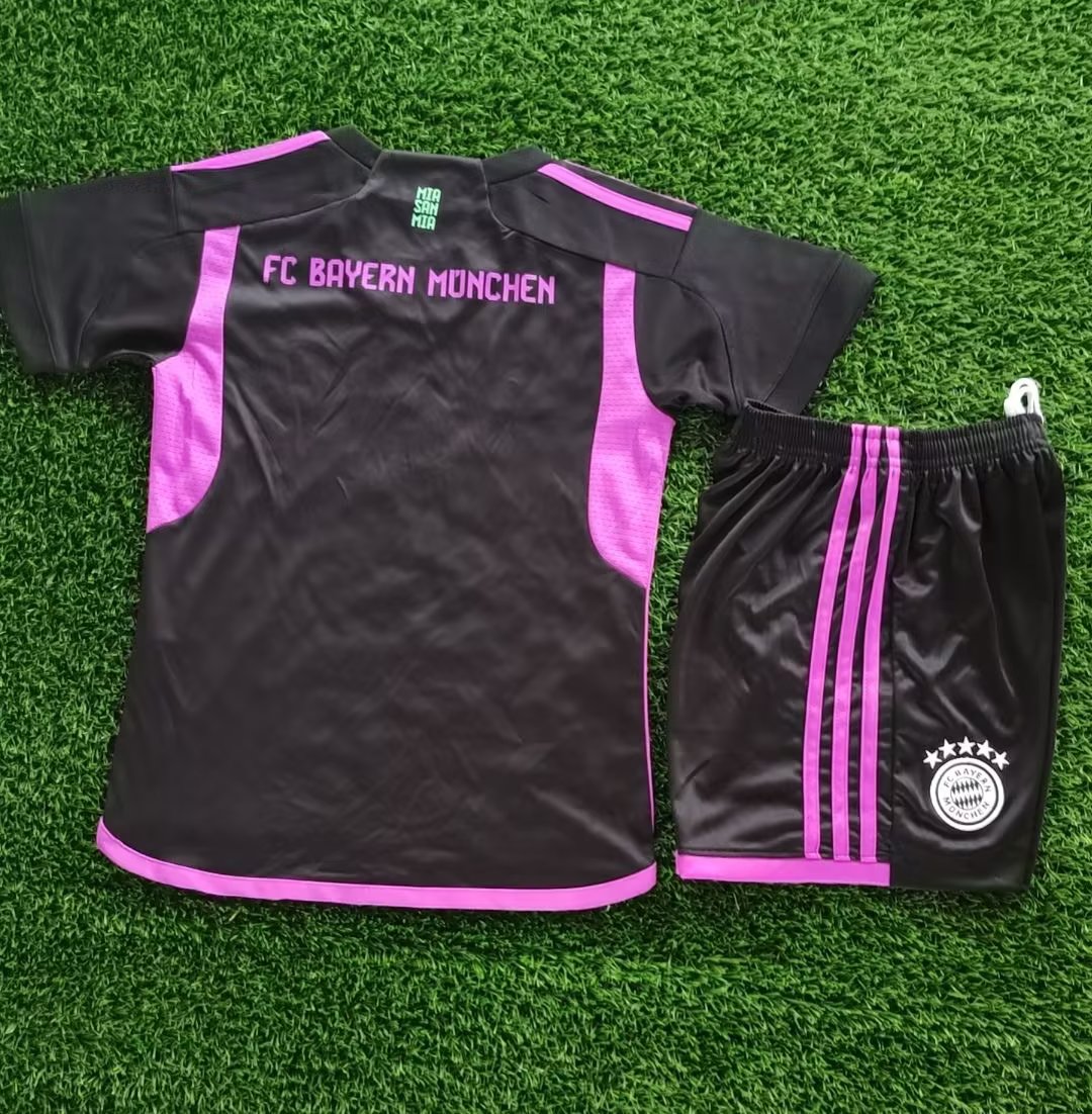 23/24 Bayern Munich Away Kids Jersey - leoleo123123