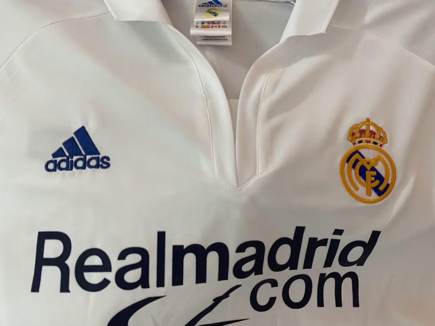 01/02 Real Madrid Home Retro Jersey - leoleo123123
