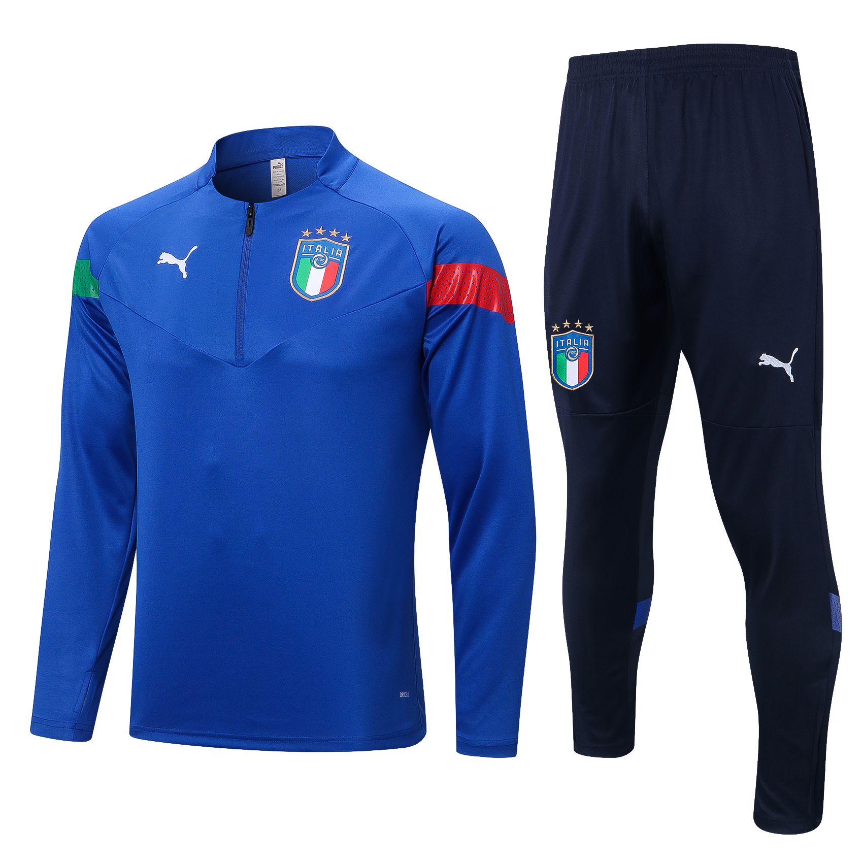 22-23 Italy Blue Sweater Tracksuit Thai Quality - leoleo123123
