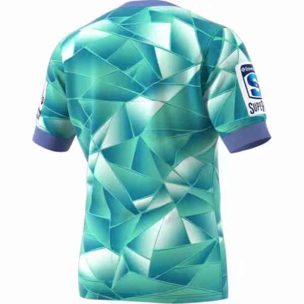 Rugby 2020-2021 Blues Green Rugby Training Jersey High Quality - leoleo123123