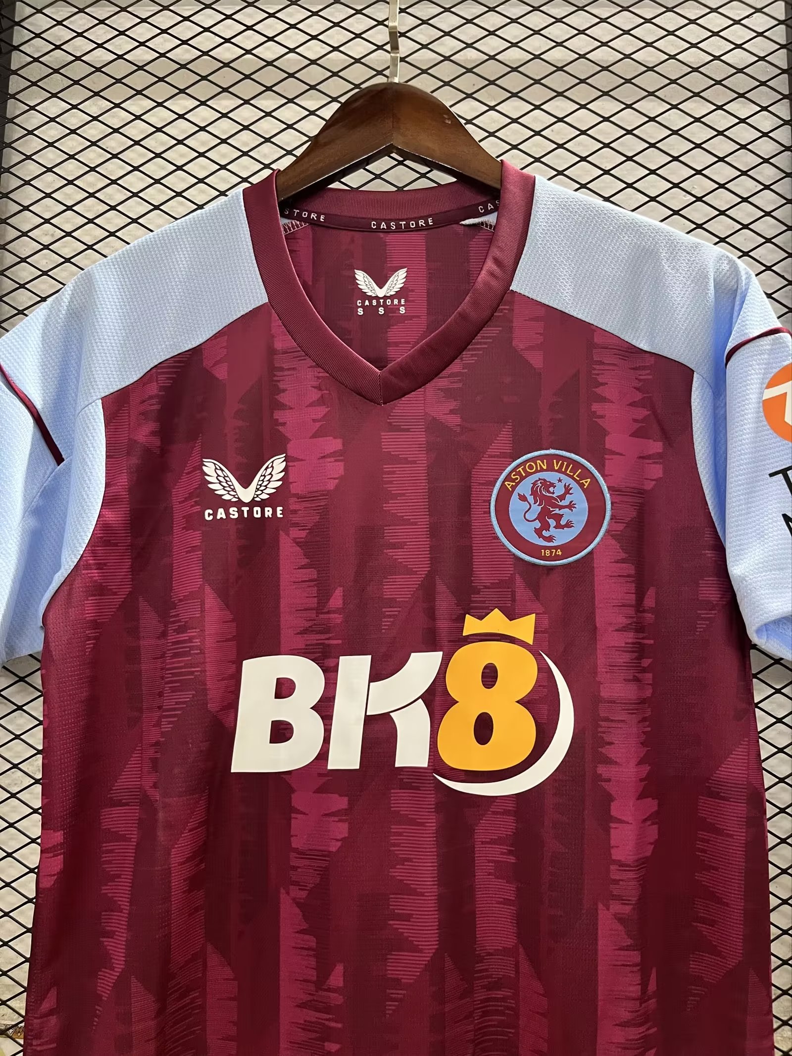 23/24 Aston Villa F.C Home Jersey Fans Version - leoleo123123