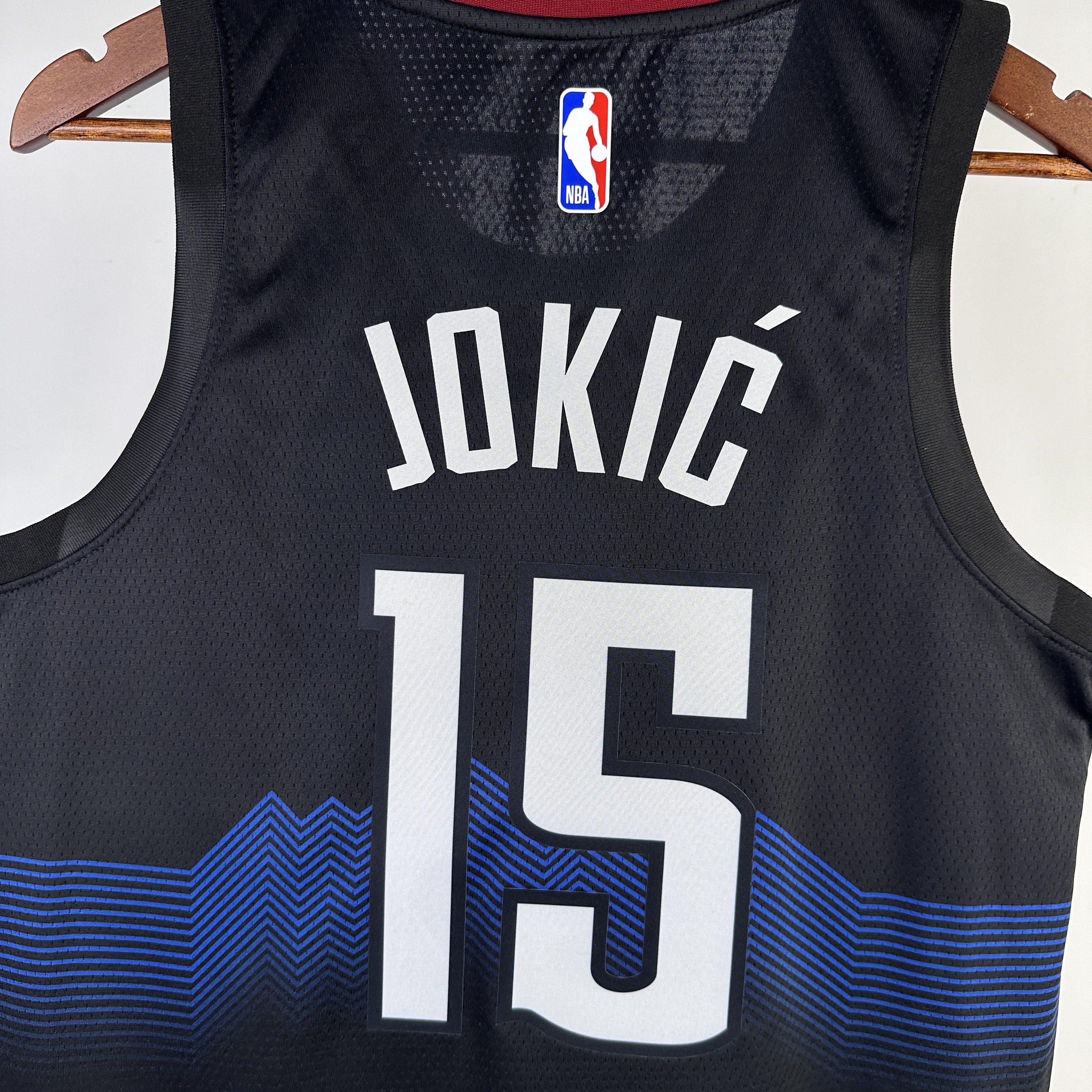 NBA Men Season 2024 Denver Nuggets Black City Edition #15 JOKIC Jersey High Quality Name and Number Print - leoleo123123