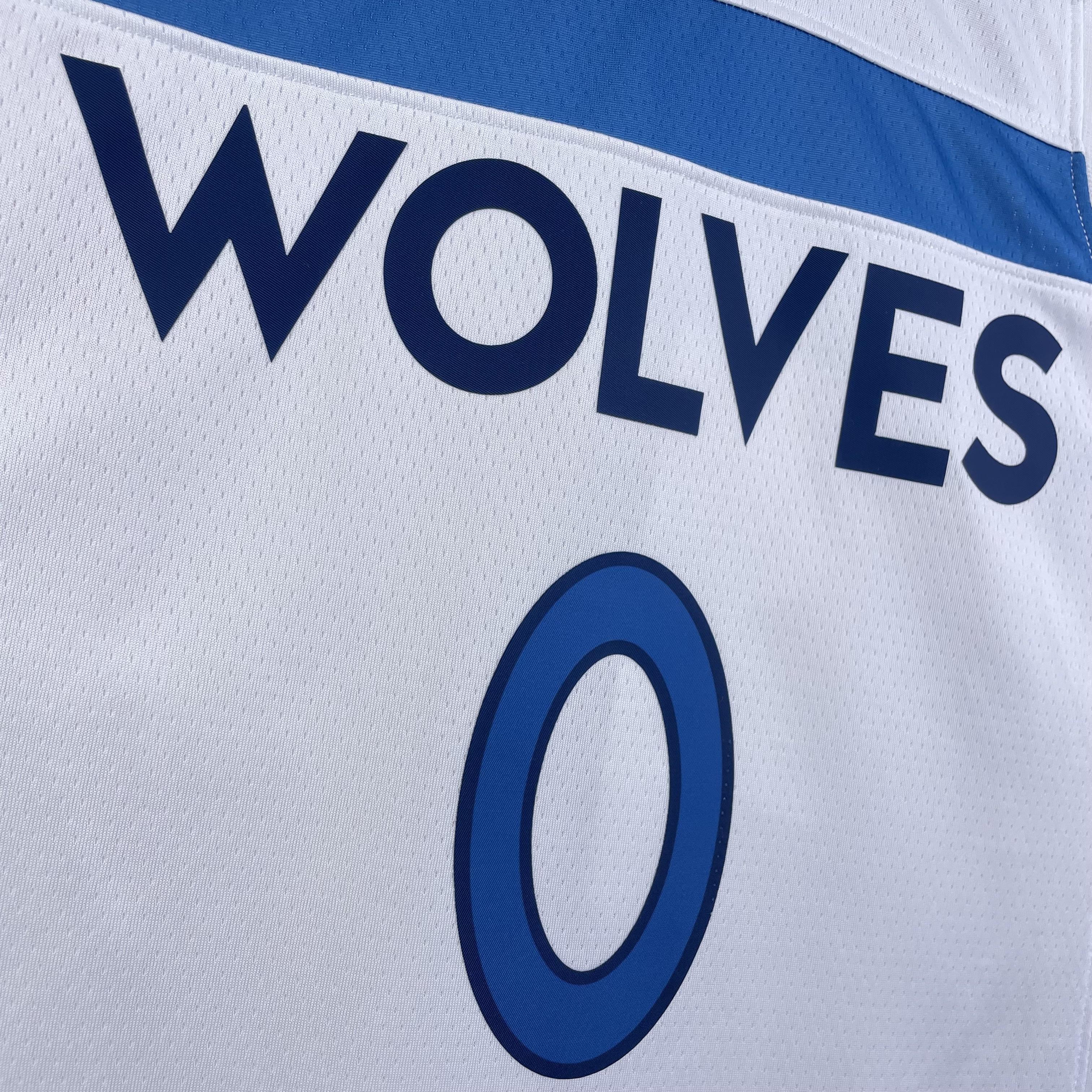 NBA Men 2023 Minnesota Timberwolves White #0 RUSSELL Jersey High Quality Name and Number Print - leoleo123123