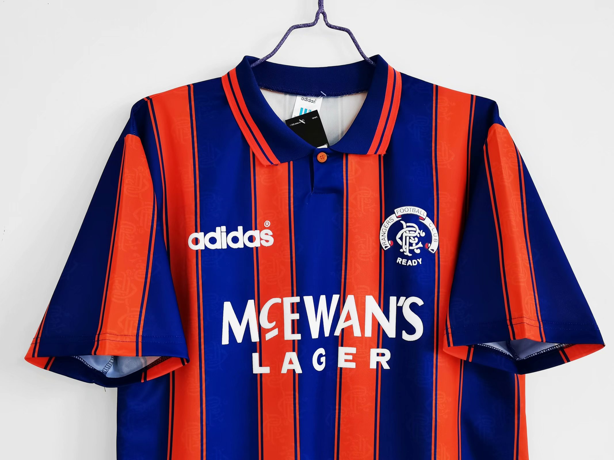 93-94 Rangers Away Retro Jersey Thai Quality - leoleo123123