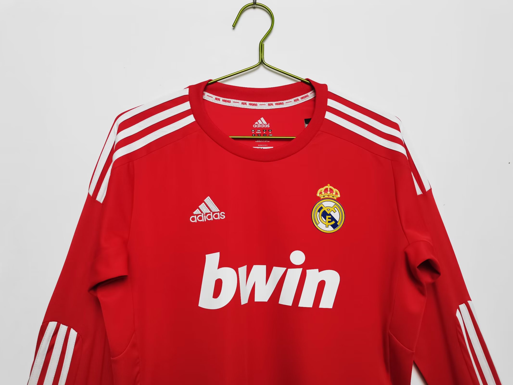 11/12 Real Madrid Third Retro Jersey Long Sleeve - leoleo123123