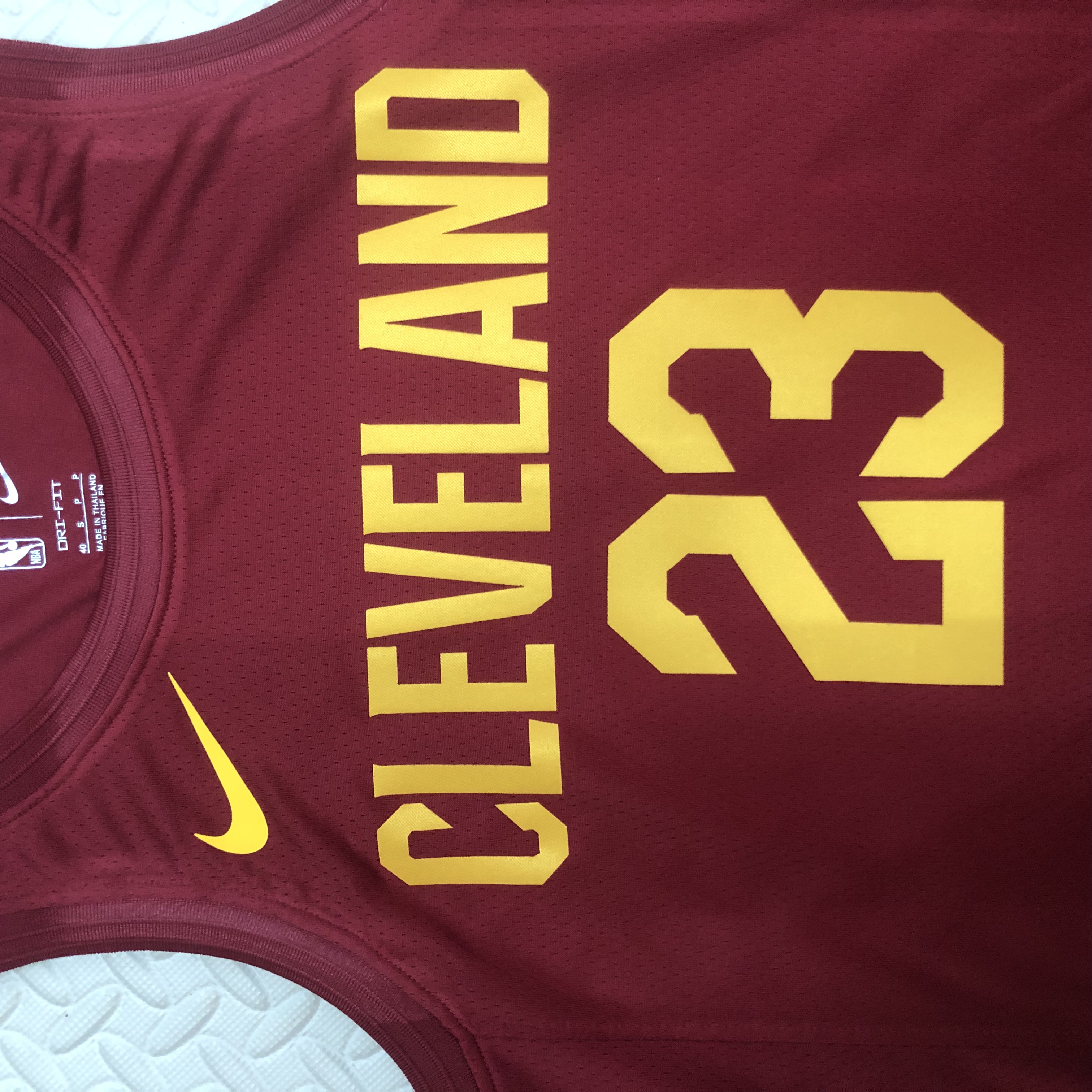 NBA Season 2023 Men Cleveland Cavaliers Red #23 JAMES Jersey High Quality Name and Number Print - leoleo123123