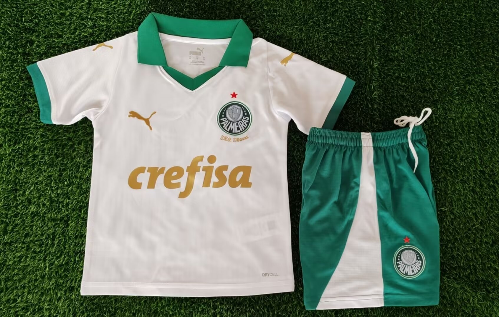 24/25 Palmeiras Away White Kids Jersey - leoleo123123