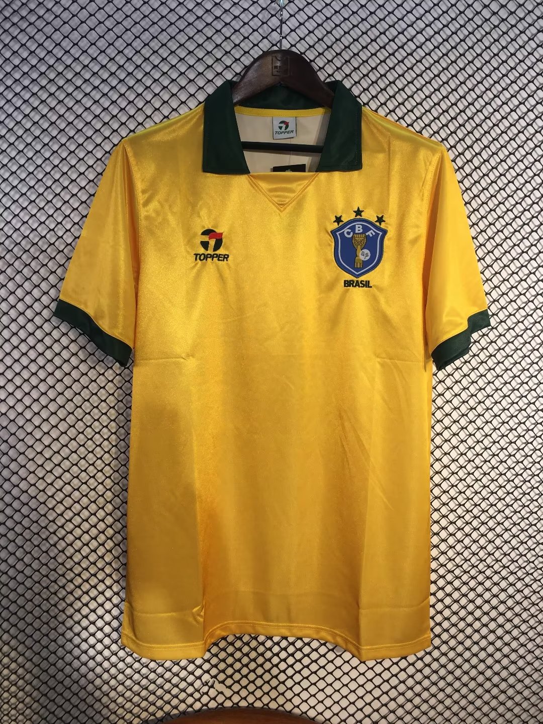 1988-1990 Brazil Home Retro Jersey - leoleo123123