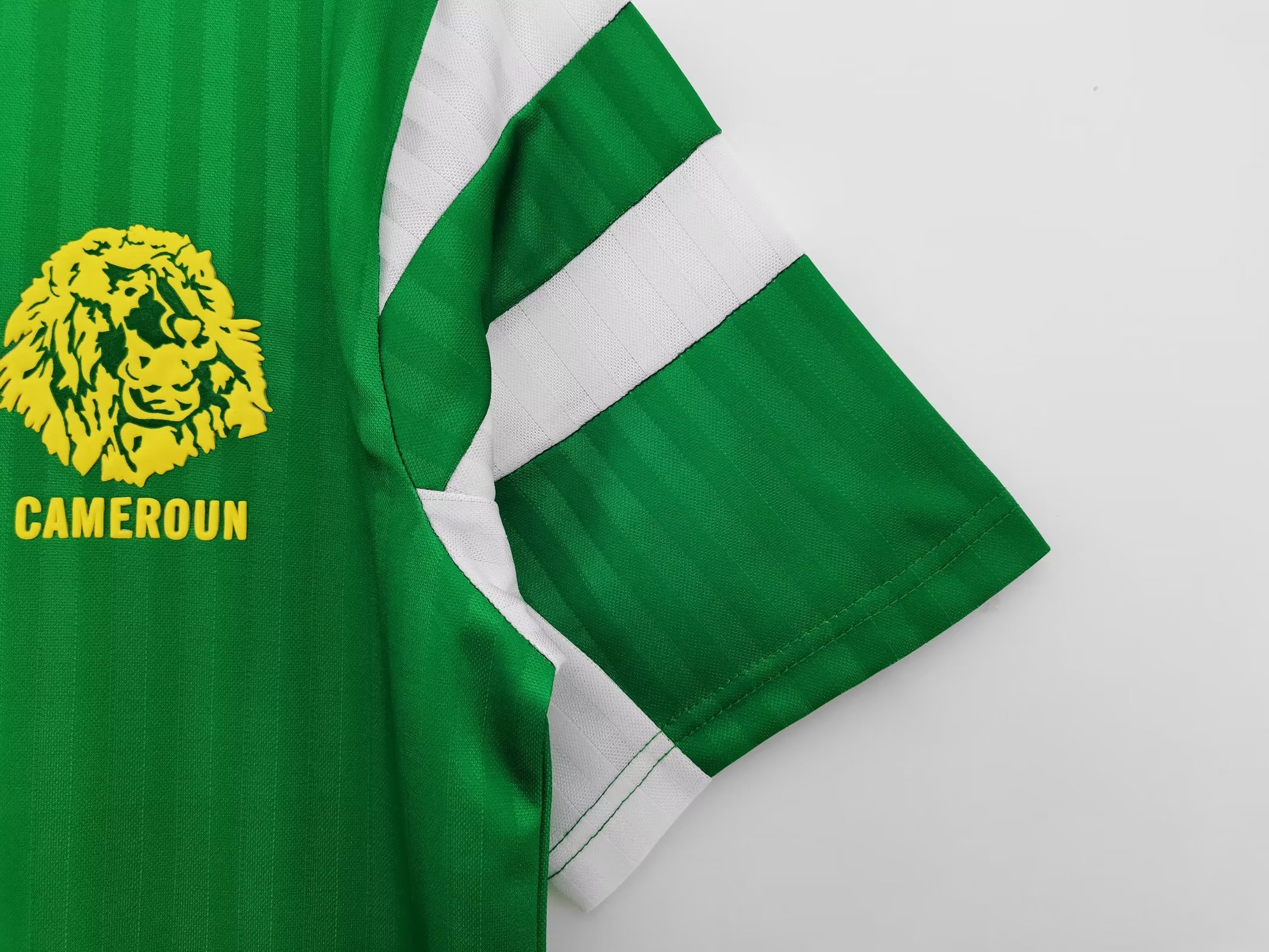 1990 Cameroon Home Jersey Fans Version 1:1 Quality - leoleo123123