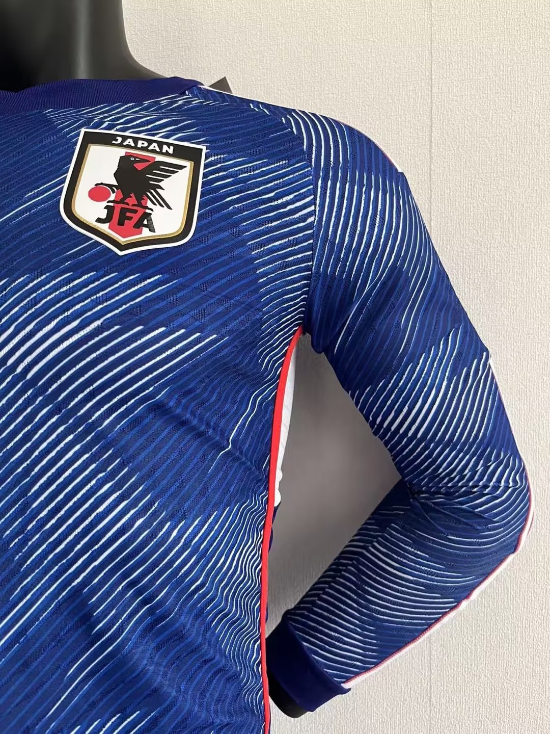 22/23 Japan Home World Cup Jersey Long Sleeve Player Version 1:1 Quaility - leoleo123123