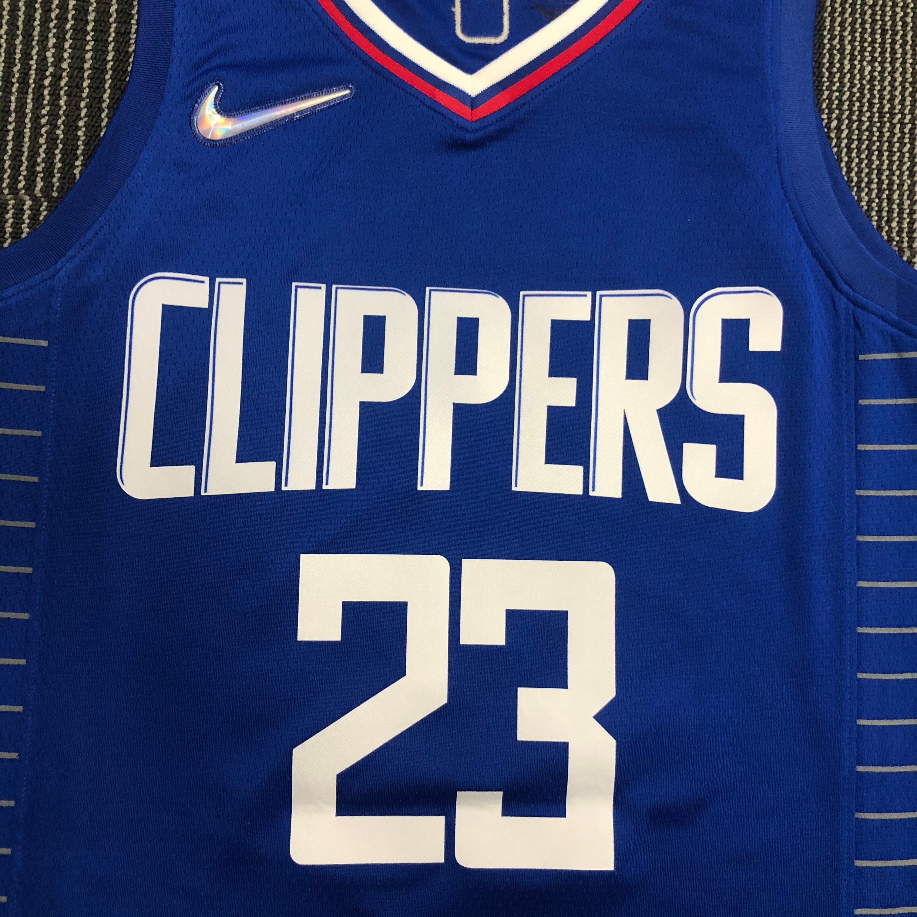 NBA Men 75th Anniversary Los Angeles Clippers Blue #23 WILLIAMS Jersey High Quality Name and Number Print - leoleo123123