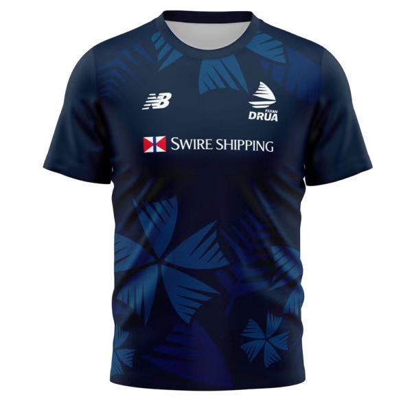 Rugby 2023 Fiji Training Rugby Jersey for Sevens Team High Quality - leoleo123123