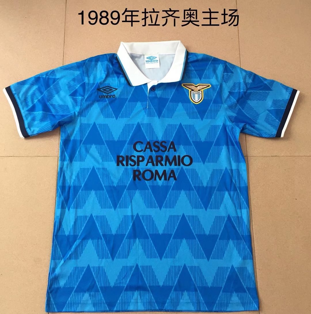 1989 Lazio Home Retro Jersey Thai Quality - leoleo123123
