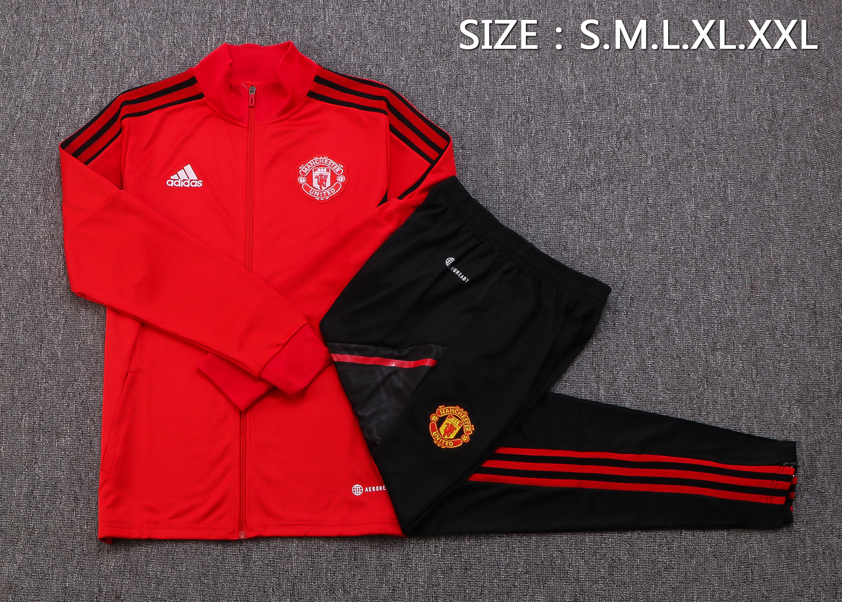 22-23 Man United Red Jacket Tracksuit Thai Quality - leoleo123123