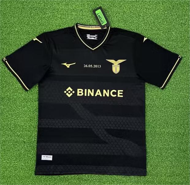Lazio 100th anniversary Black Jersey Thai Quality - leoleo123123