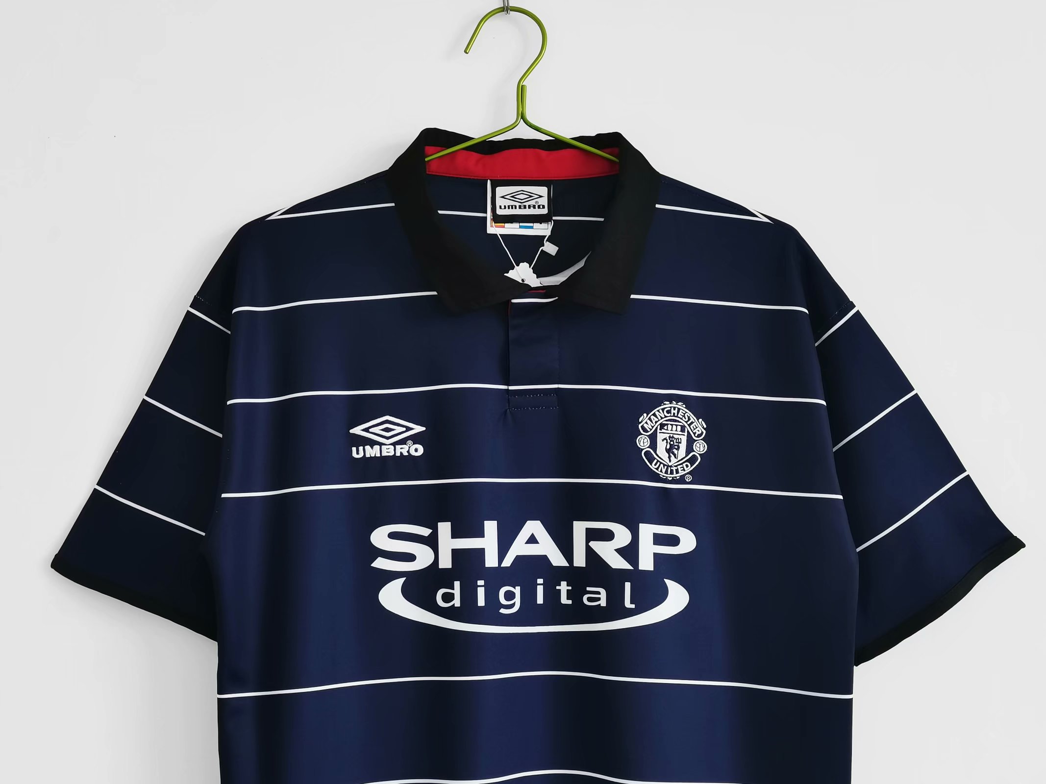 99-00 Man United Away Retro Jersey - leoleo123123