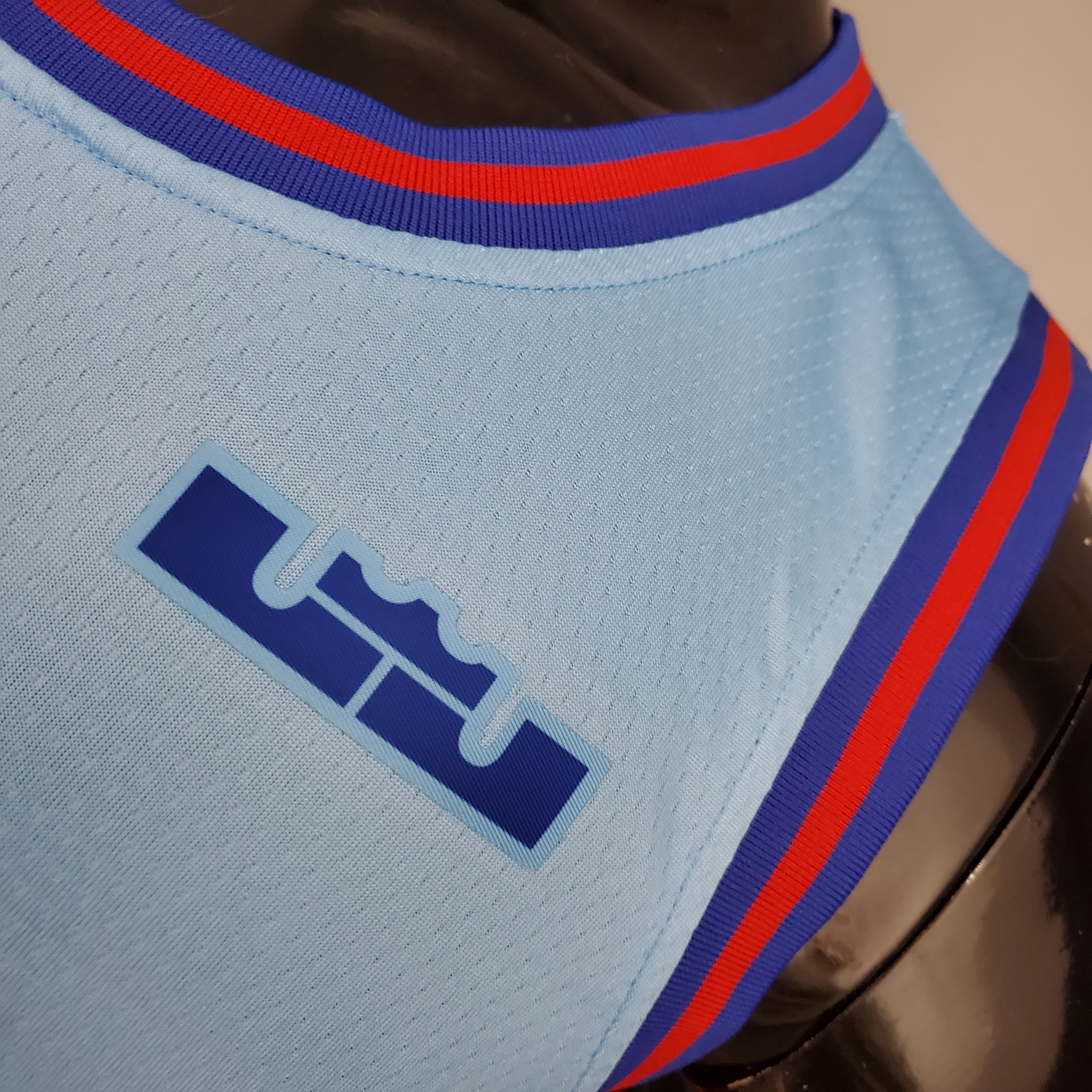 21/22 James#6 Slam dunk version blue NBA Jersey High Quality Name and Number Print - leoleo123123