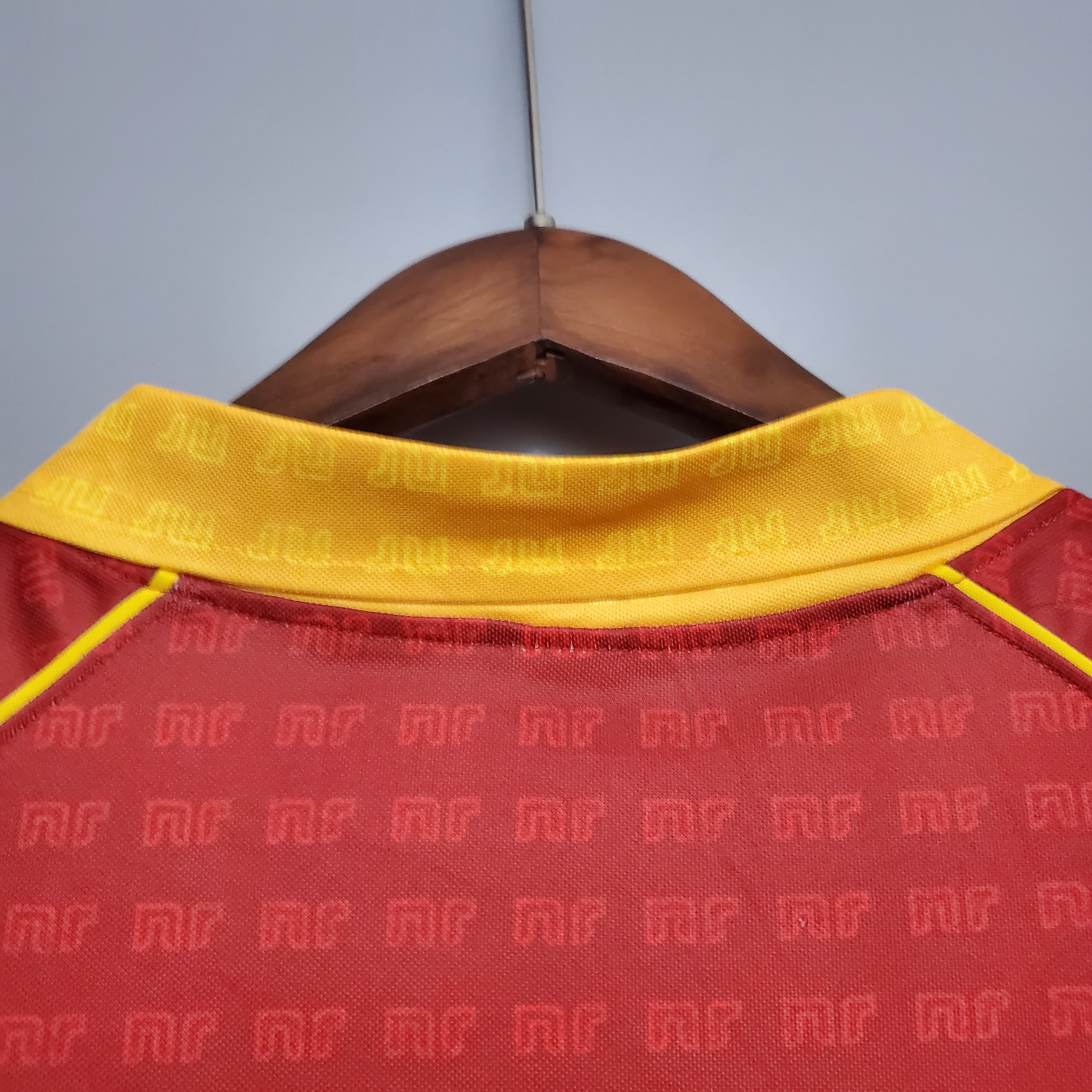 90/91 Roma Home Retro Jersey - leoleo123123