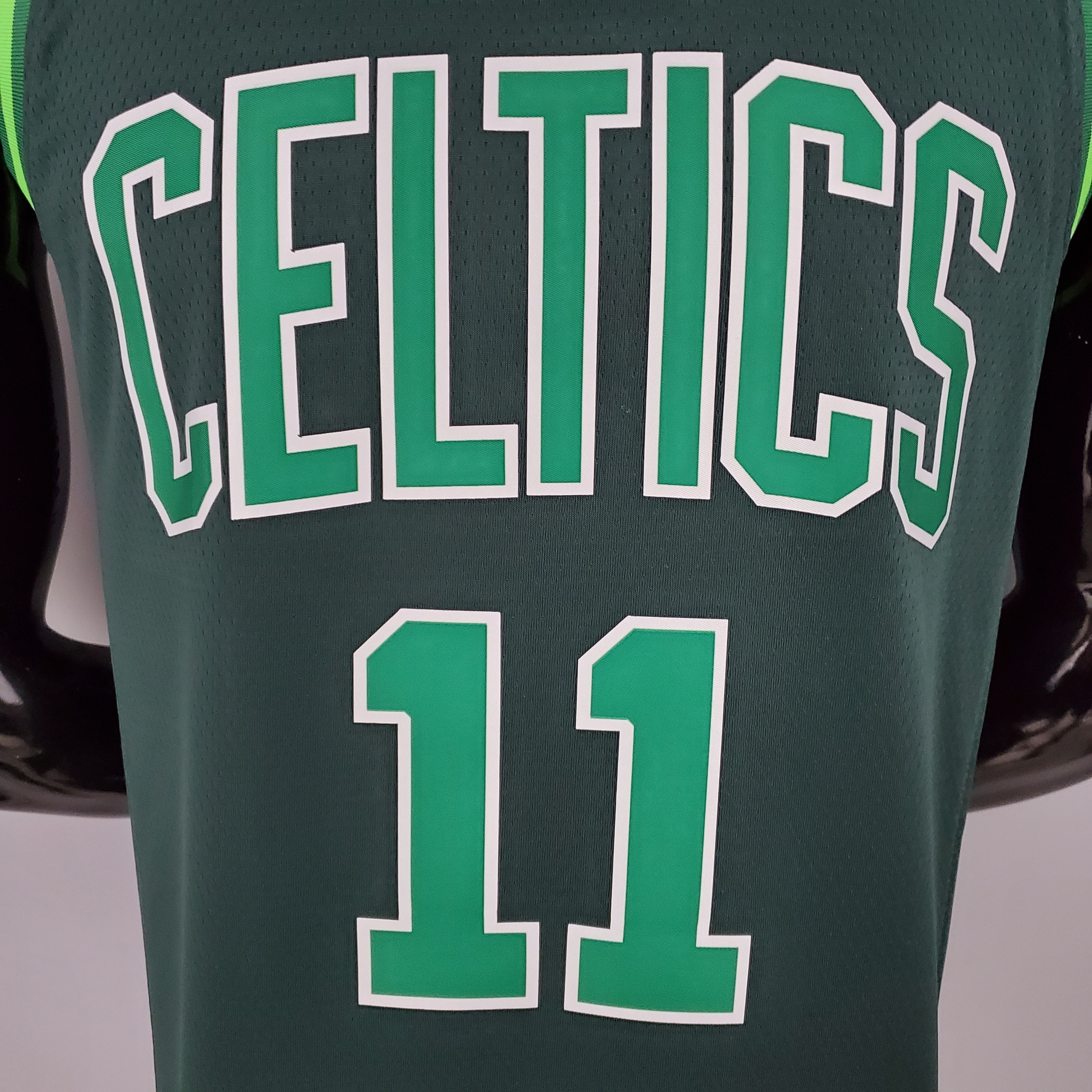 NBA Season 2021 Boston Celtics Dark Green Rewarding Version #11 IRVING Jersey High Quality Name and Number Print - leoleo123123