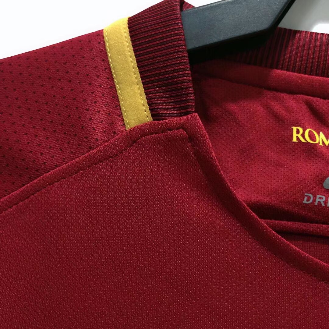 17/18 Roma Home Retro Jersey - leoleo123123