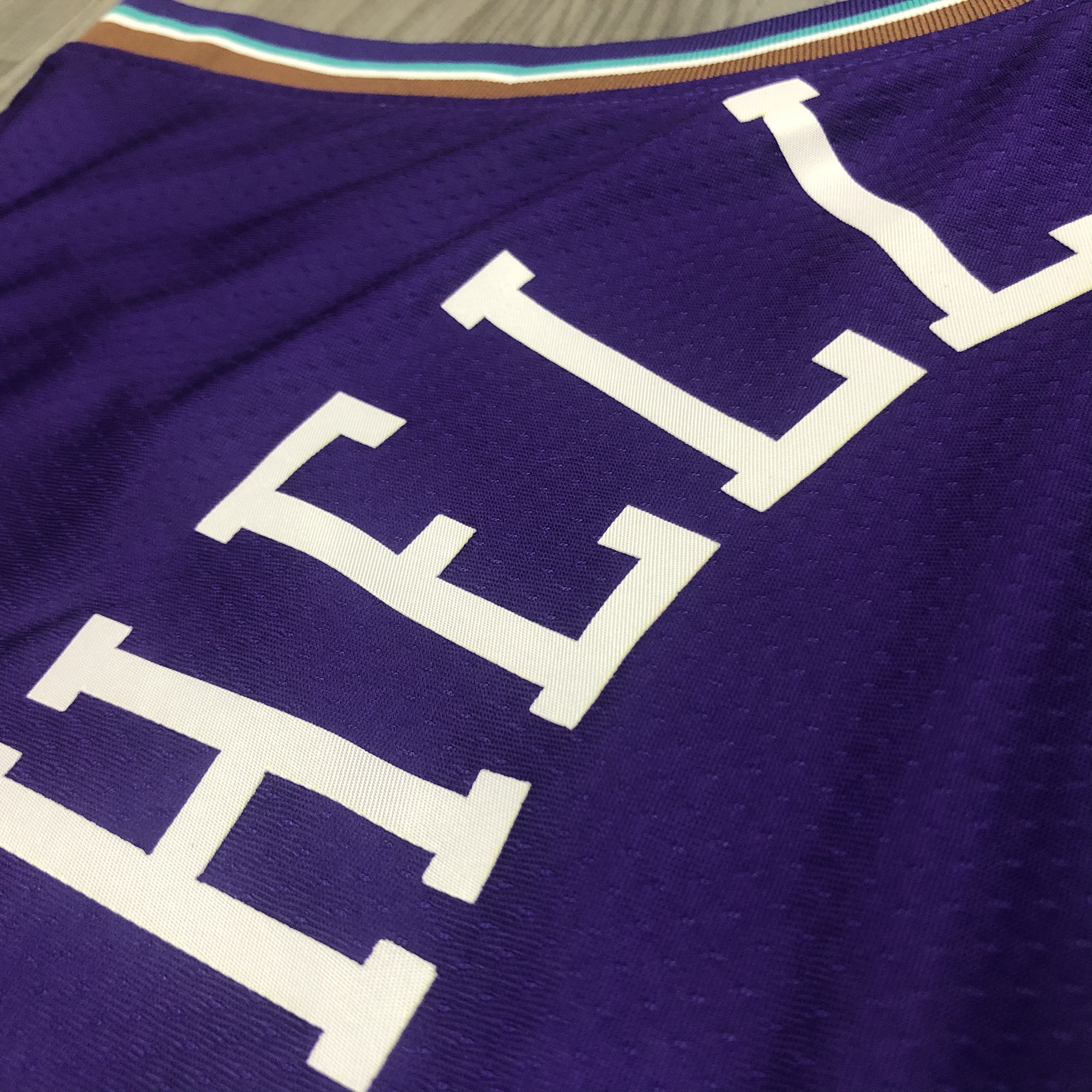 NBA Men Utah Jazz Purple Snow Mountain #45 MITCHELL Jersey High Quality Name and Number Print - leoleo123123