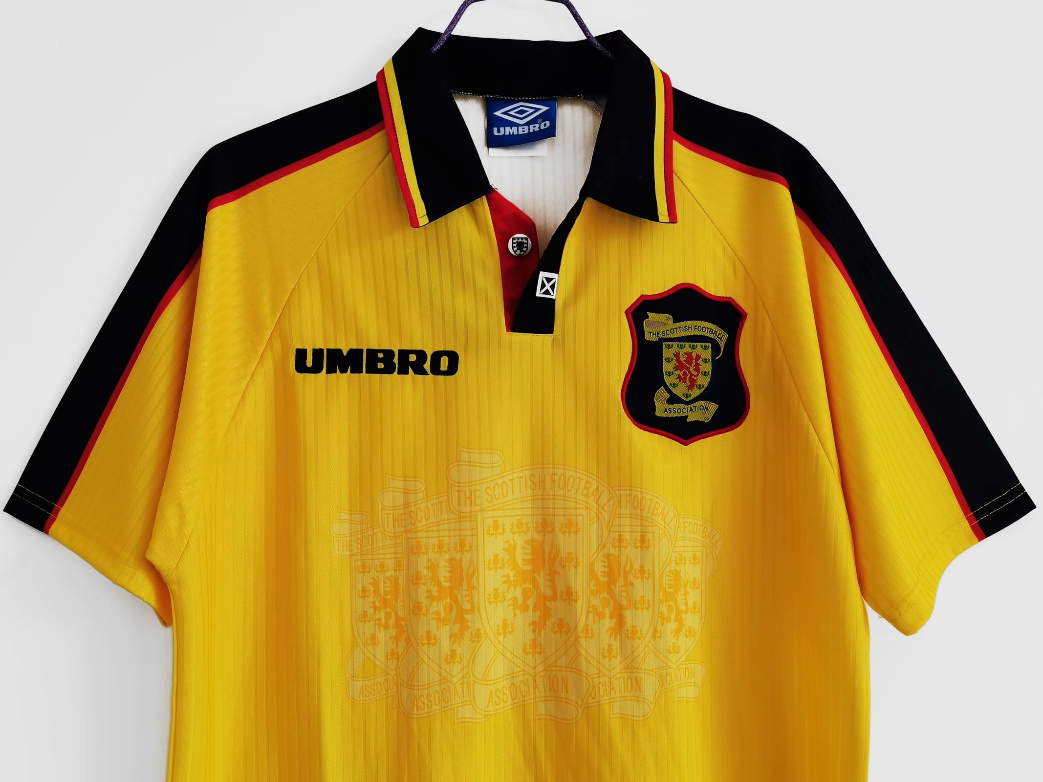 86-88 Scotland Away Retro Jersey - leoleo123123
