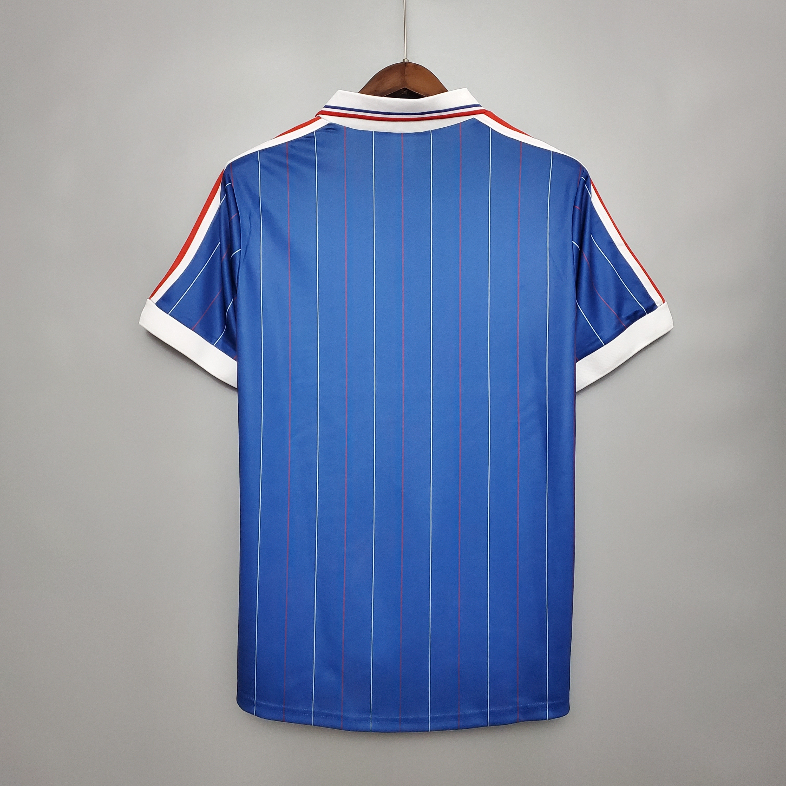 1982 France Home Retro Jersye - leoleo123123
