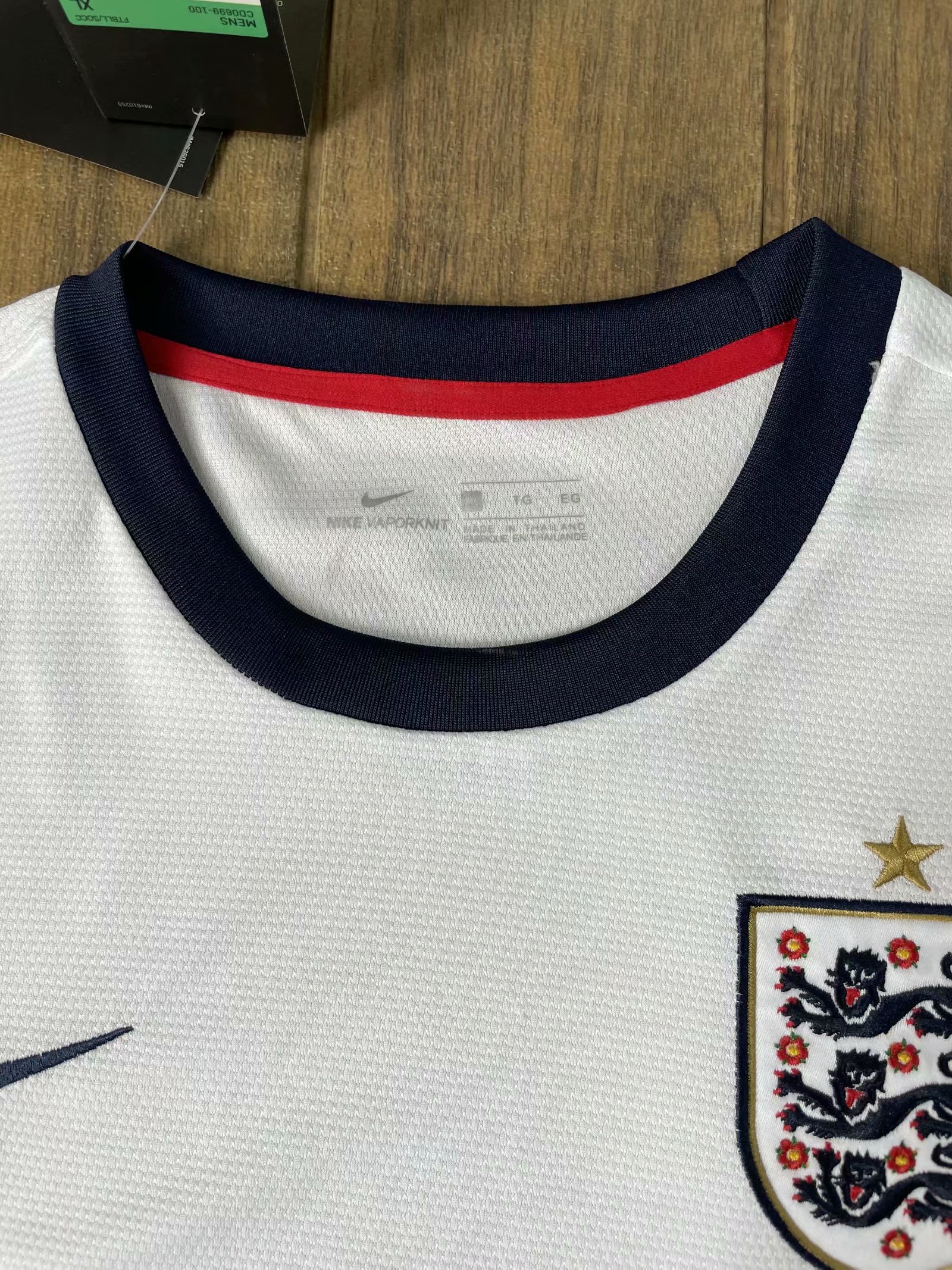 2013 England Home Retro Jersey - leoleo123123