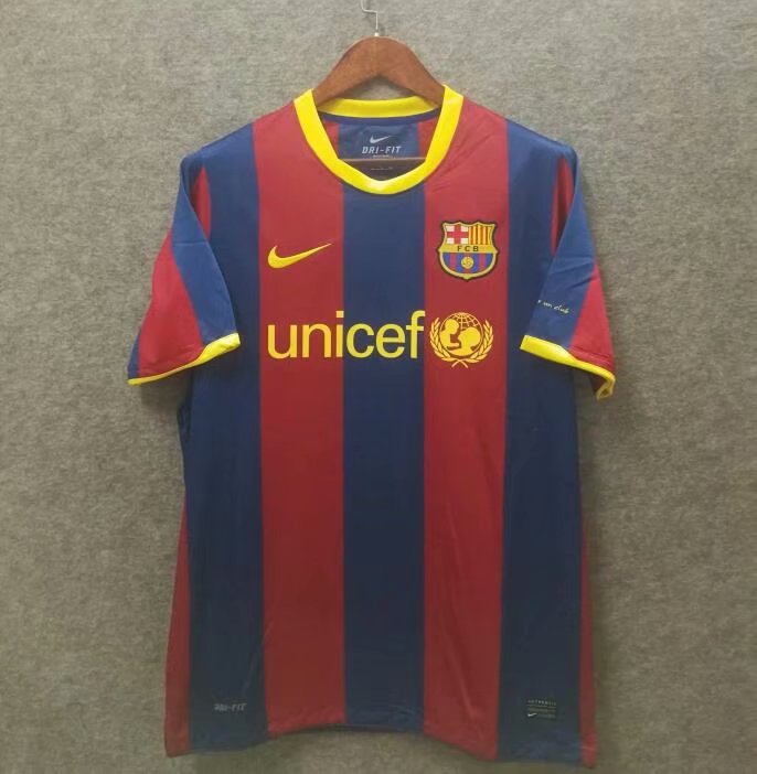 10-11 Barcelona Home Retro Jersey - leoleo123123