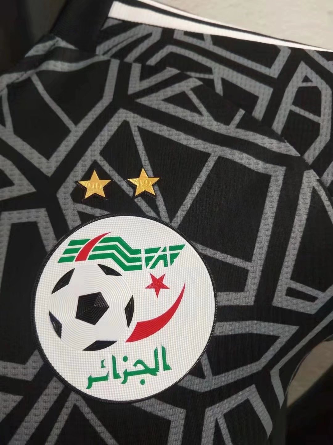 2022 Algeria Black Goalkeeper Jersey Player Version Thai Quality - leoleo123123