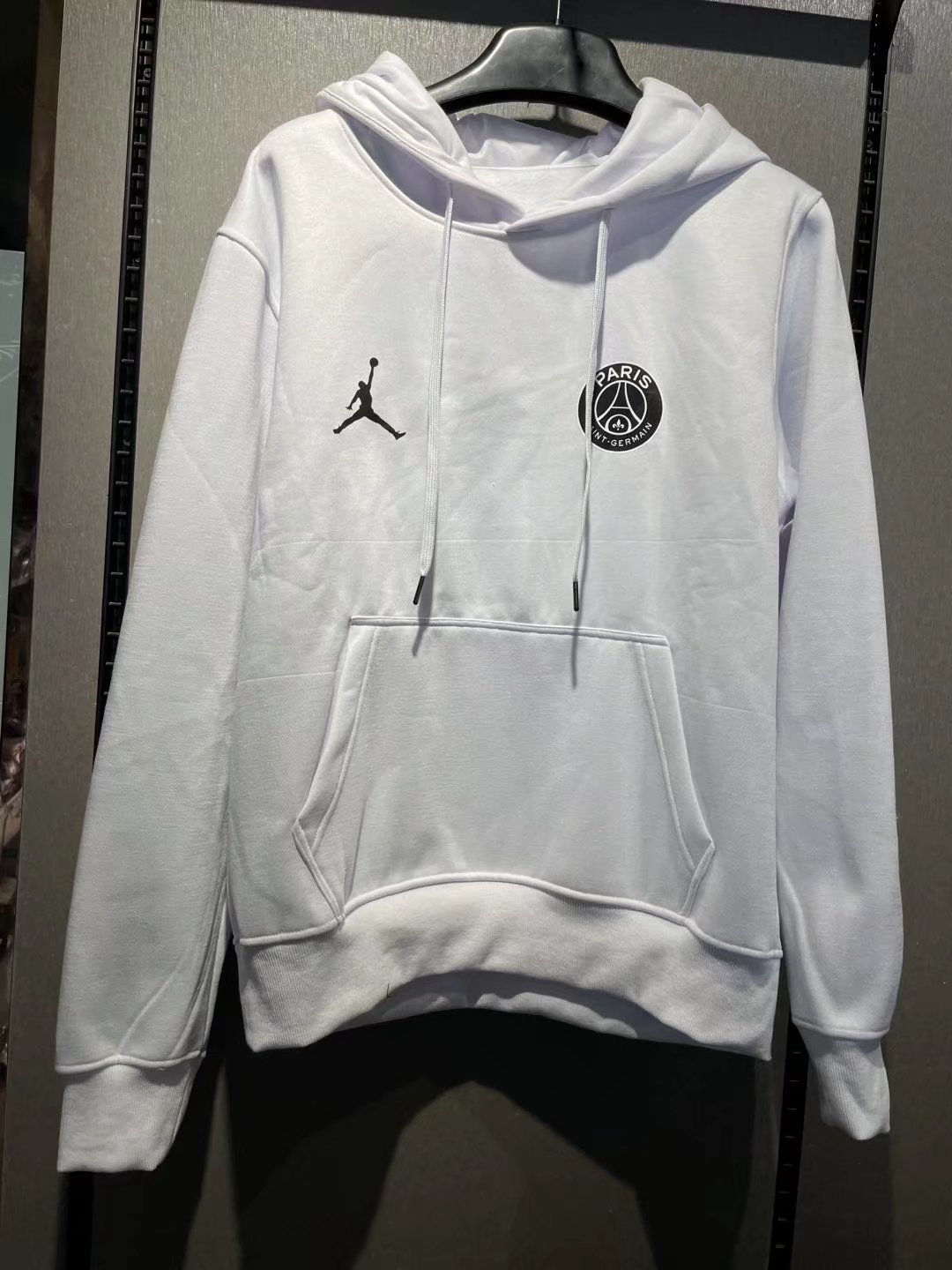 21/22 PSG White Hoody Thai Quality - leoleo123123