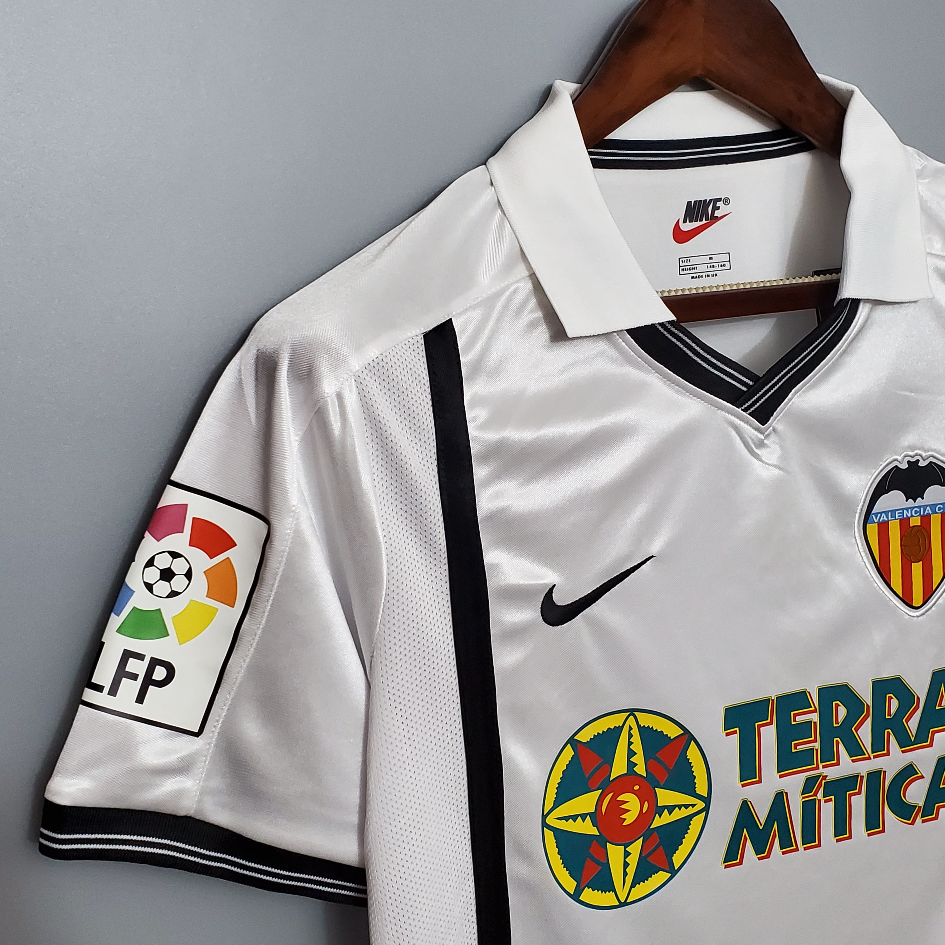 00-01 Valencia Home Retro Jersye - leoleo123123