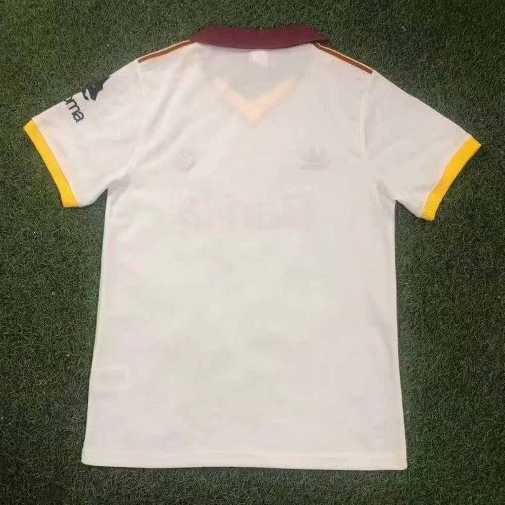 91/92 Roma Away Retro Jersey - leoleo123123