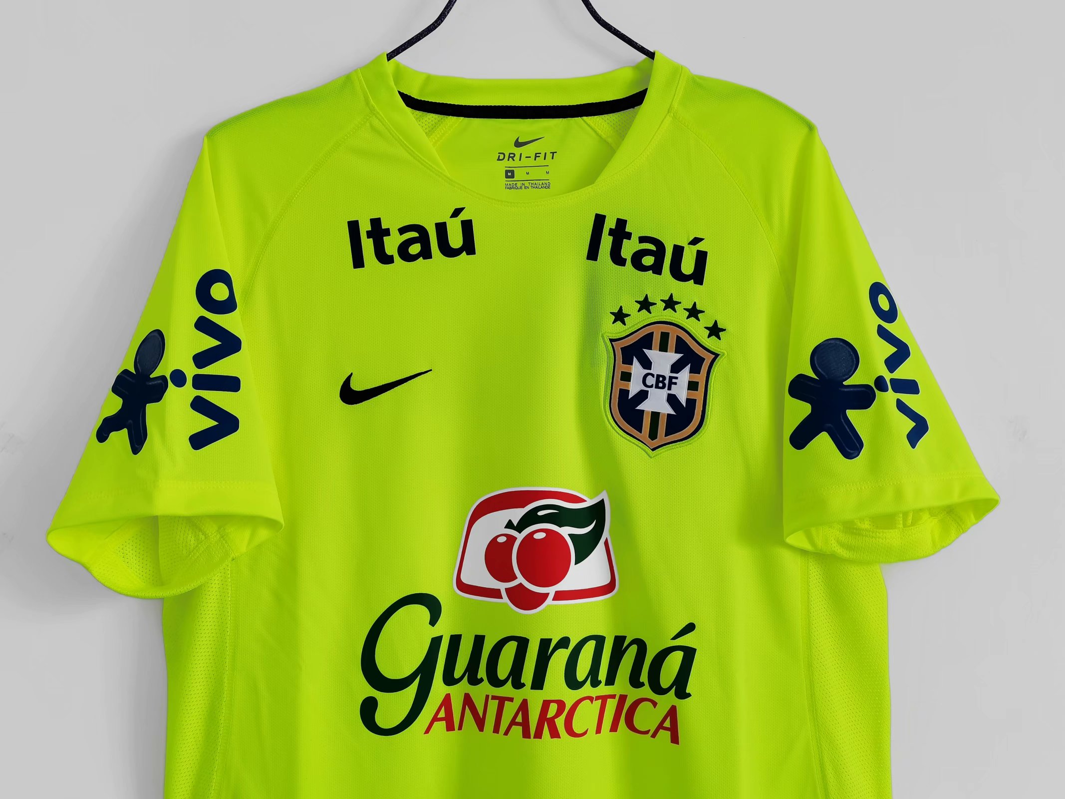 2020 New Brazil Training Jersey Green 1:1 Quality Thai Quality - leoleo123123