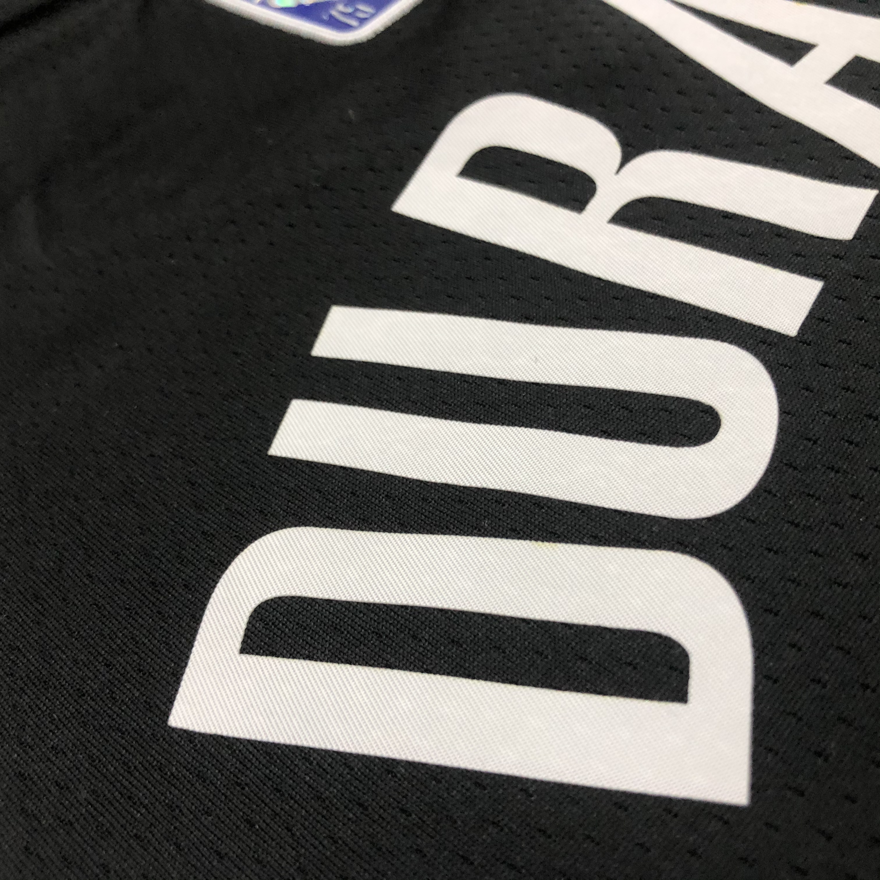 NBA Men 75th Anniversary Brooklyn Nets Black #7 DURANT Jersey High Quality Name and Number Print - leoleo123123