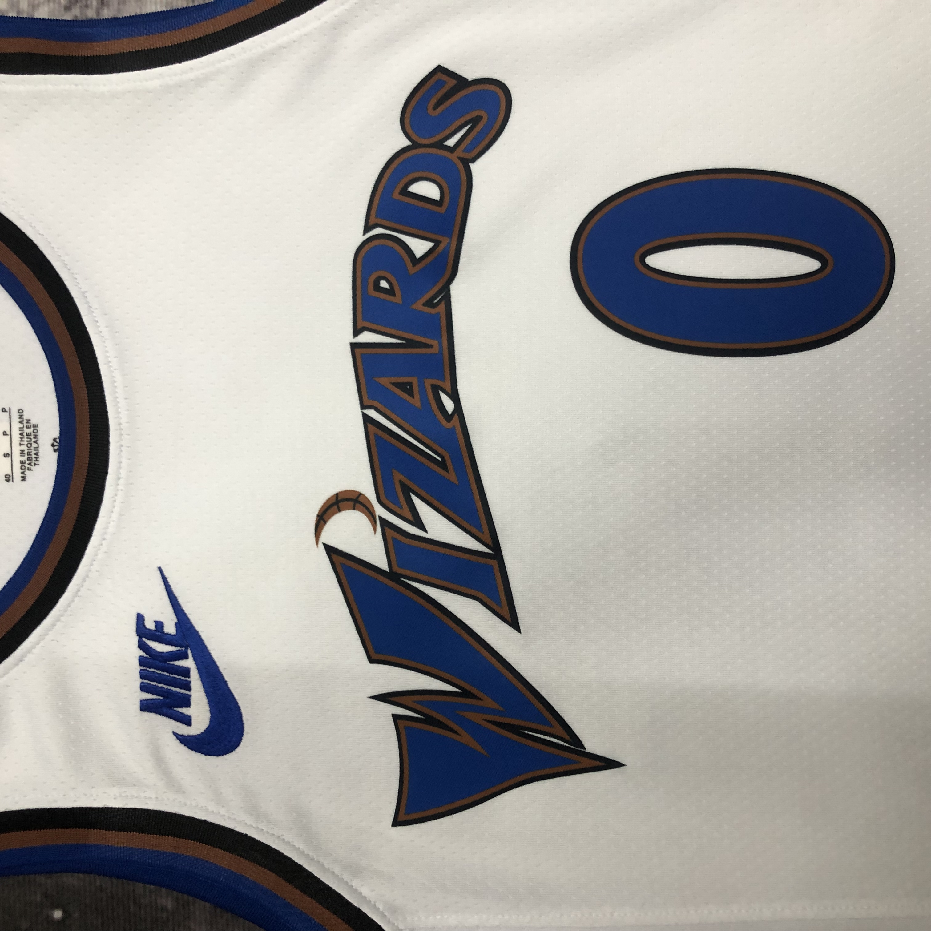 NBA Men Season 2023 Washington Wizards White Retro #0 ARENAS Jersey High Quality Name and Number Print - leoleo123123