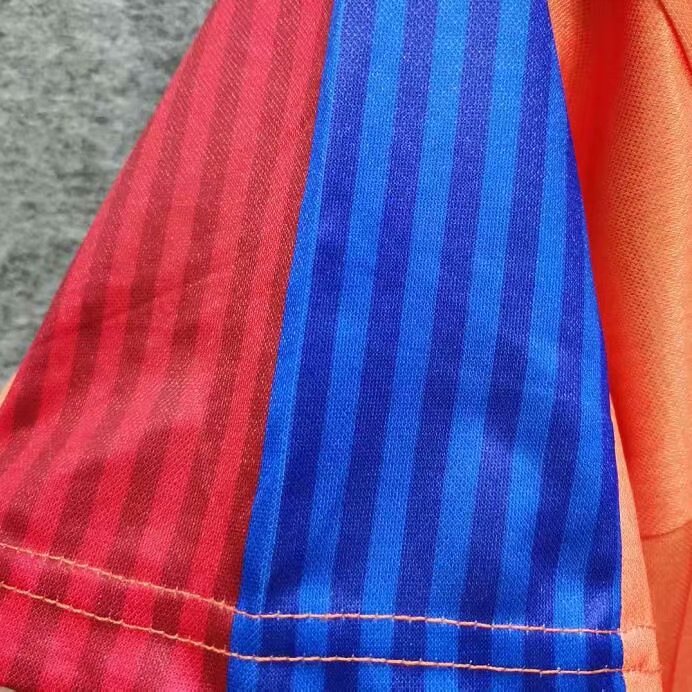 91-92 Barcelona Away Retro Jersey - leoleo123123