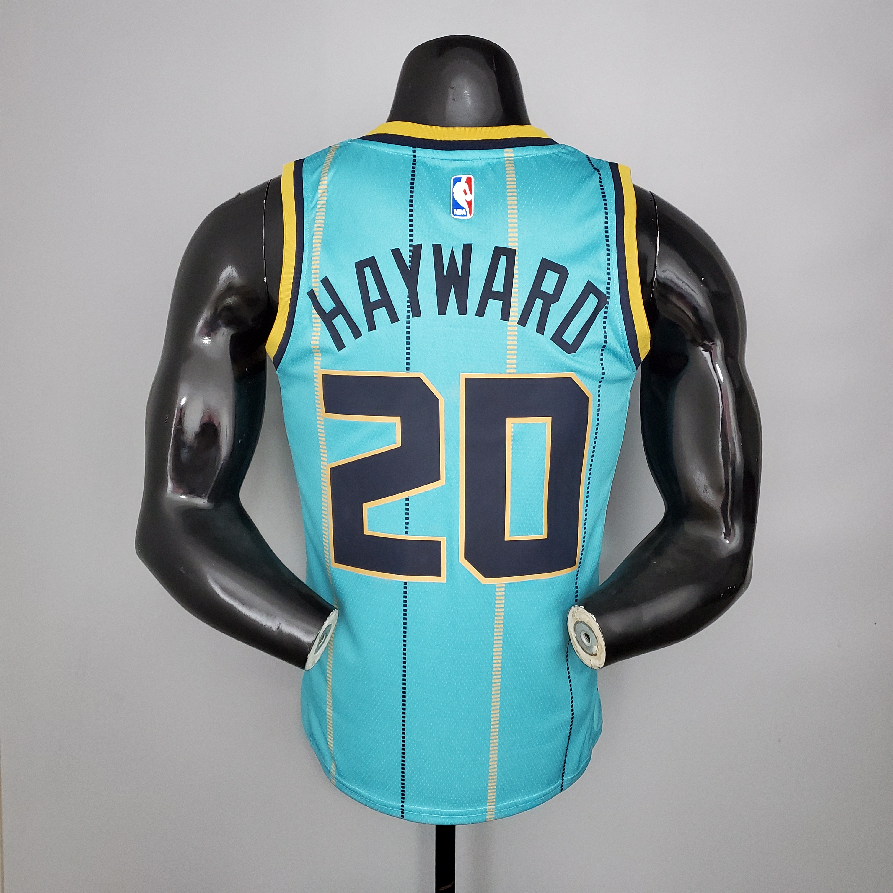 NBA Men Season 2021 Charlotte Hornets #20 HAYWARD Green City Jersey High Quality Name and Number Print - leoleo123123
