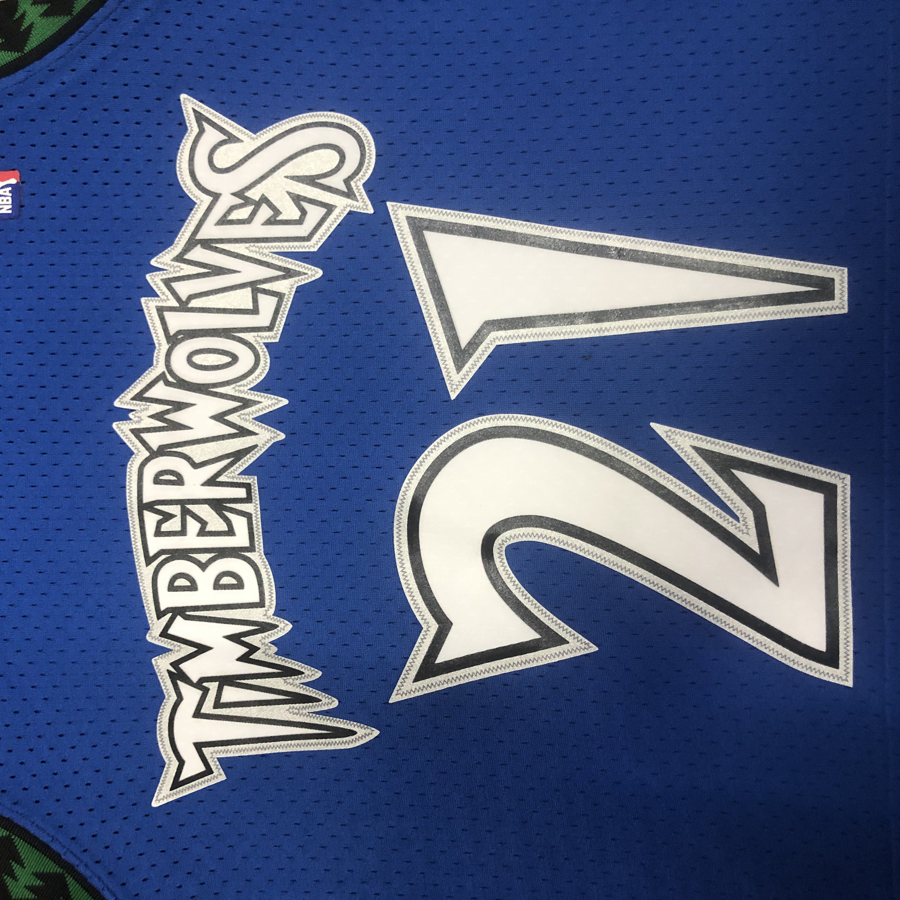 NBA Men 03-04 Minnesota Timberwolves Blue #0 GARNETT Classics Swingman Jersey - leoleo123123