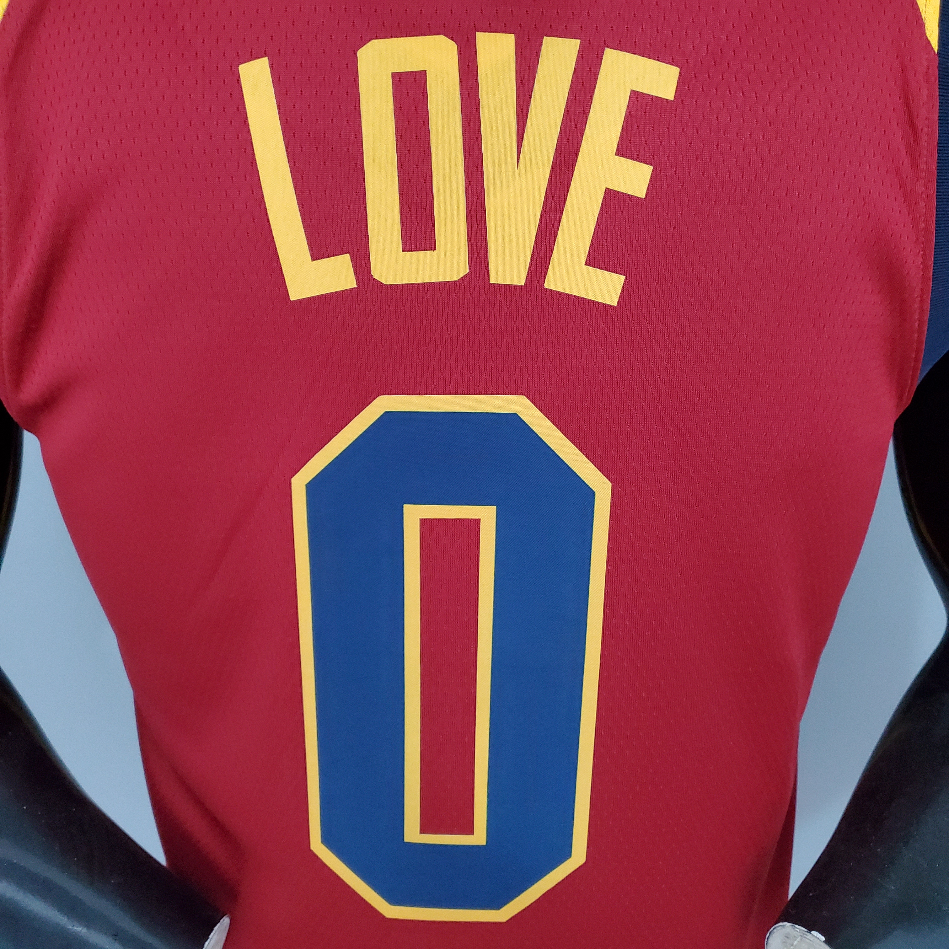 NBA Men Cleveland Cavaliers Red #0 LOVE Jersey High Quality Name and Number Print - leoleo123123