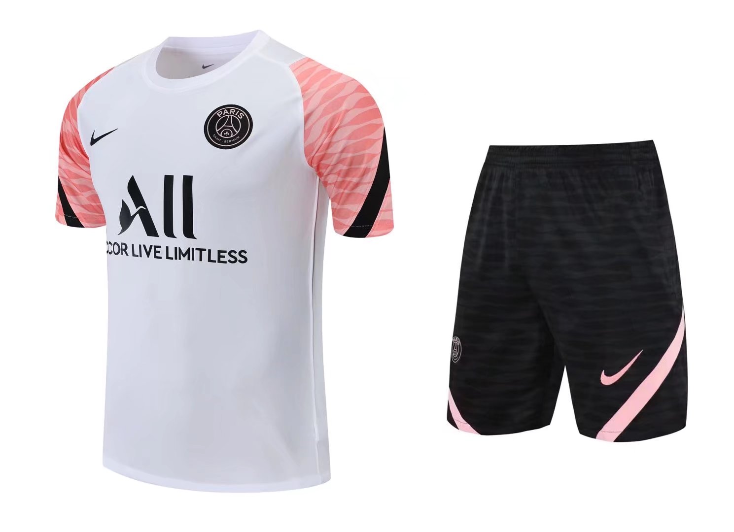 21/22 PSG Training Jersey White Training Tracksuit - leoleo123123