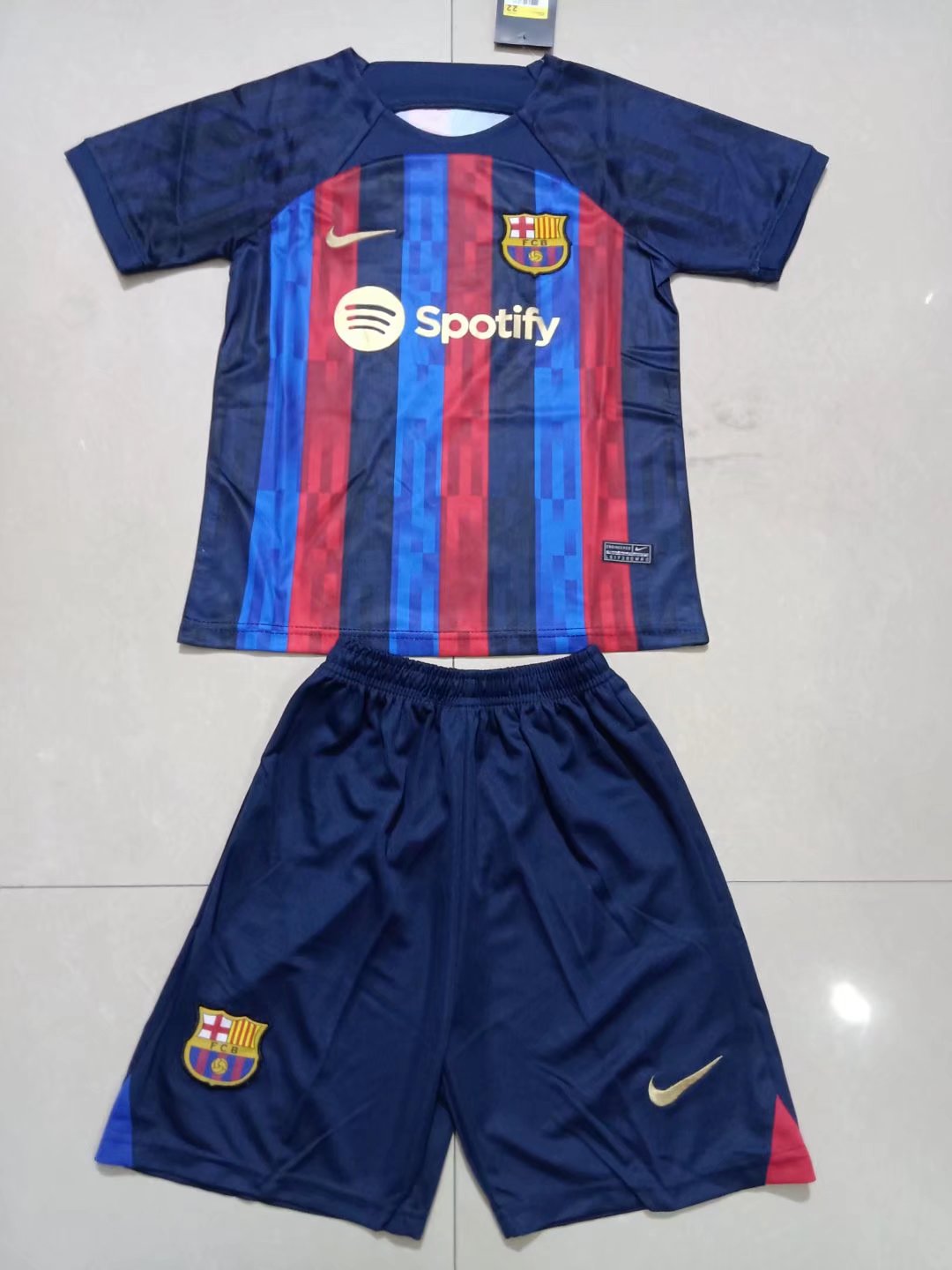22/23 Barcelona Home Kids with Nike Brand - leoleo123123